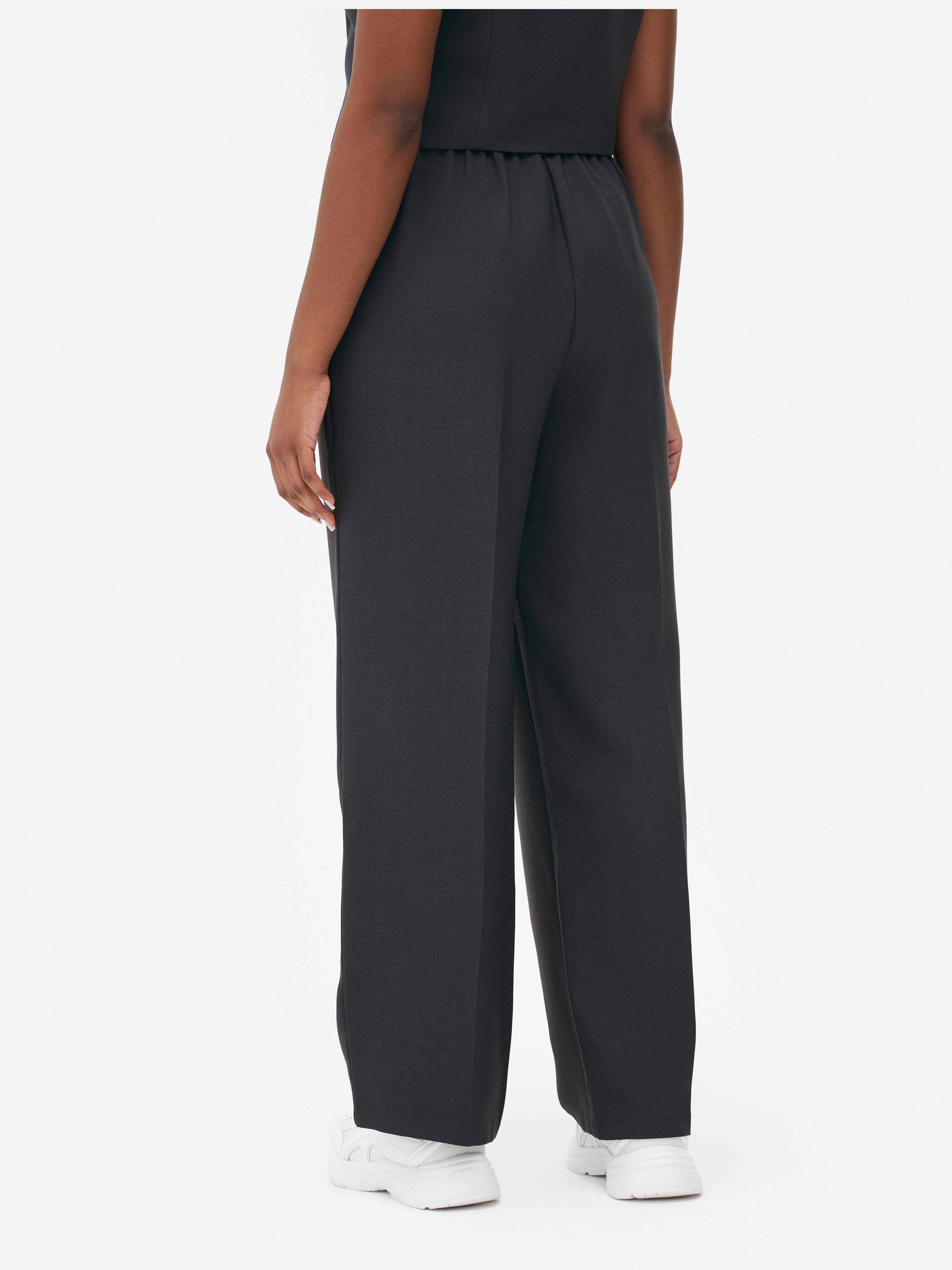 Charcoal Tailored Trousers