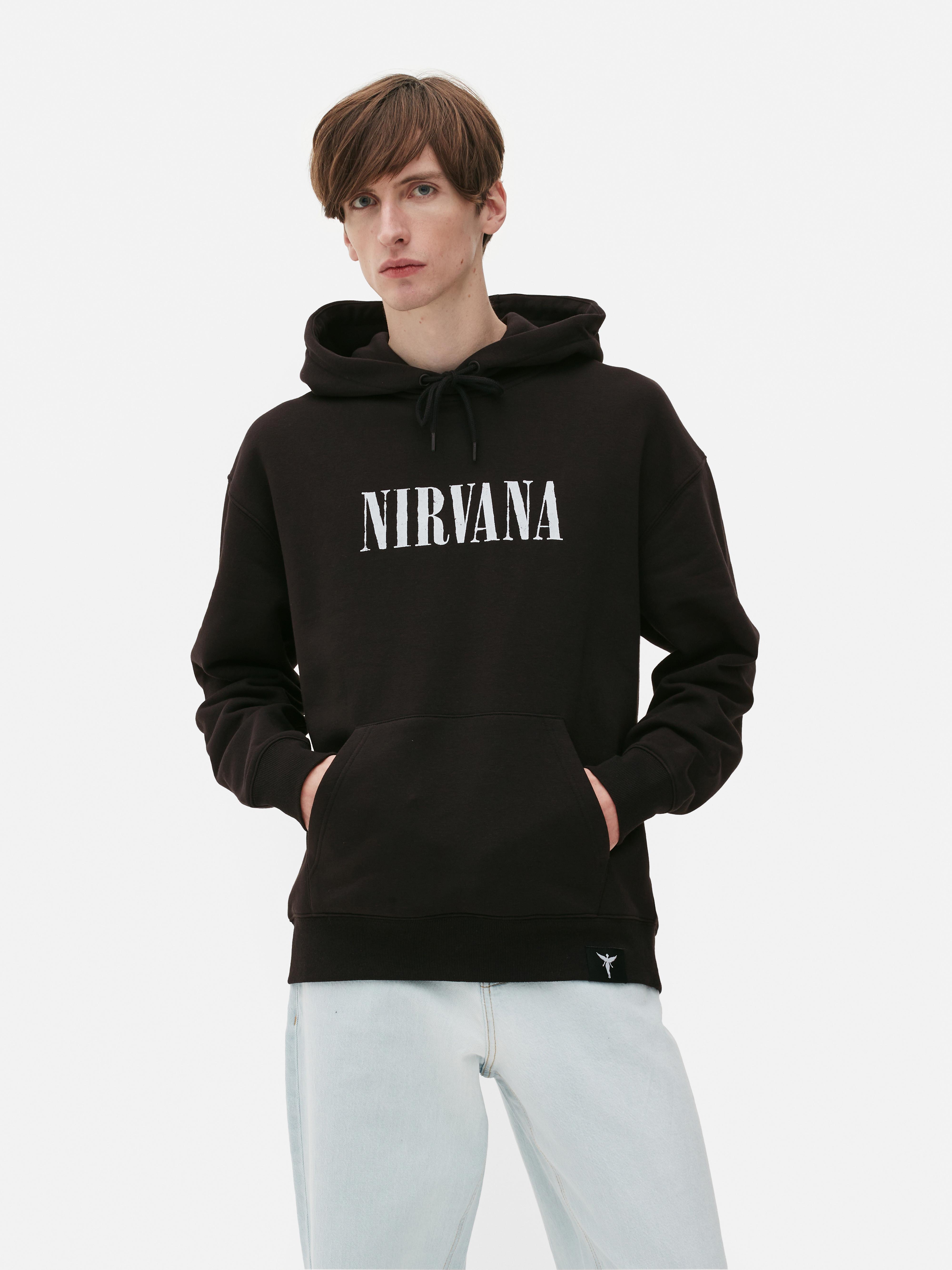 sudadera niño con capucha, nirvana