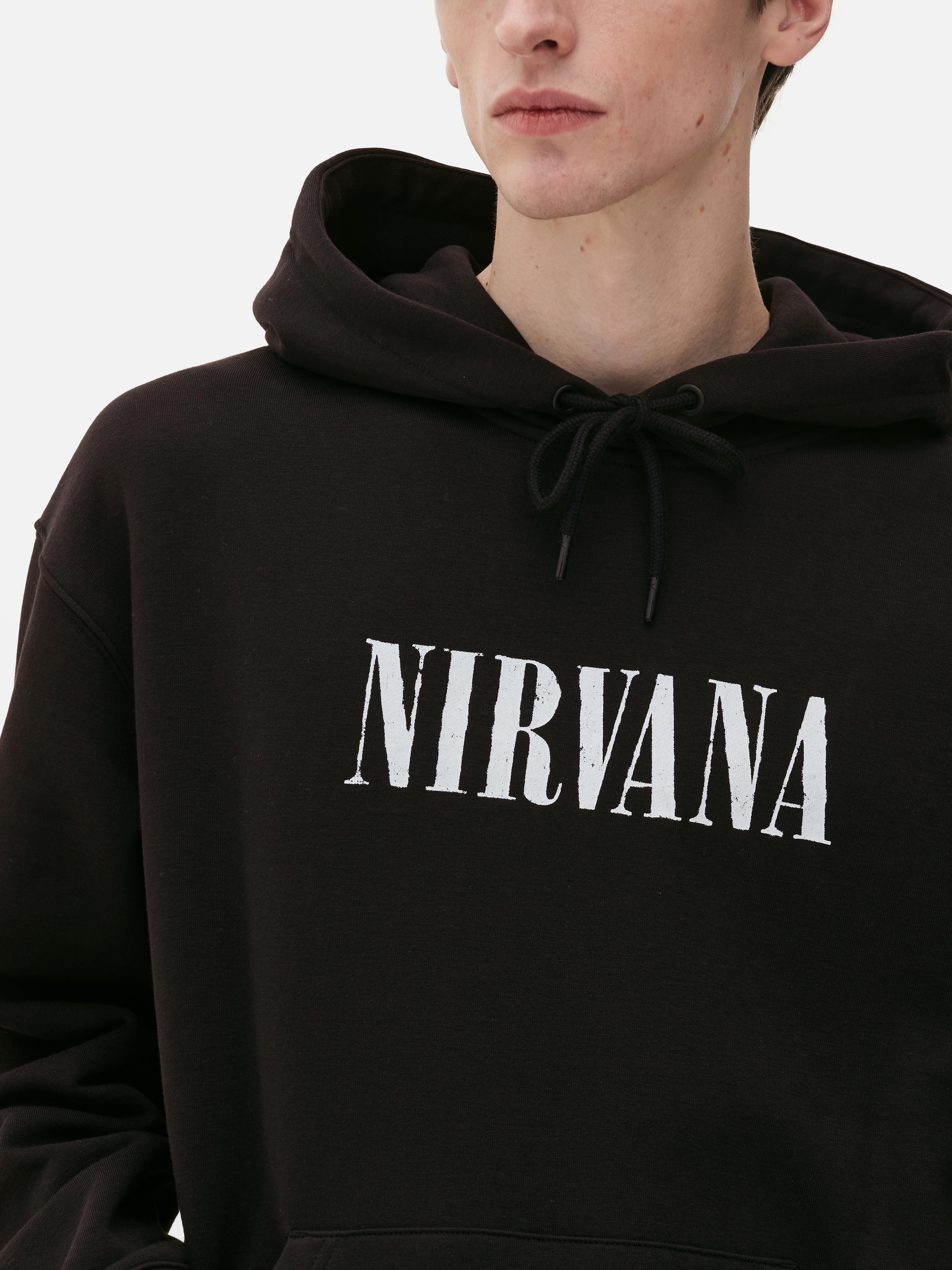 sudadera niño con capucha, nirvana