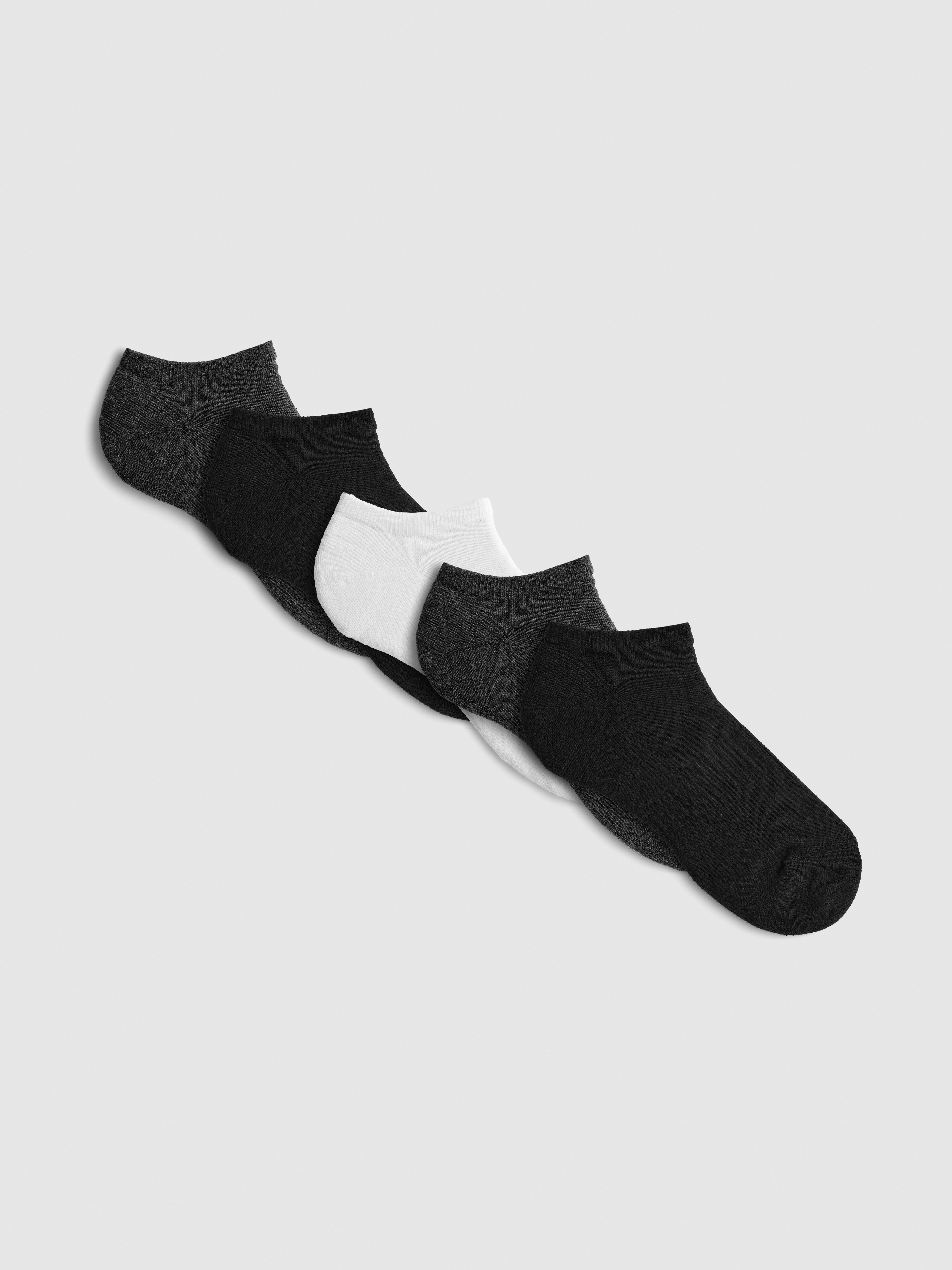 Sneakersokken van badstof, 5 paar