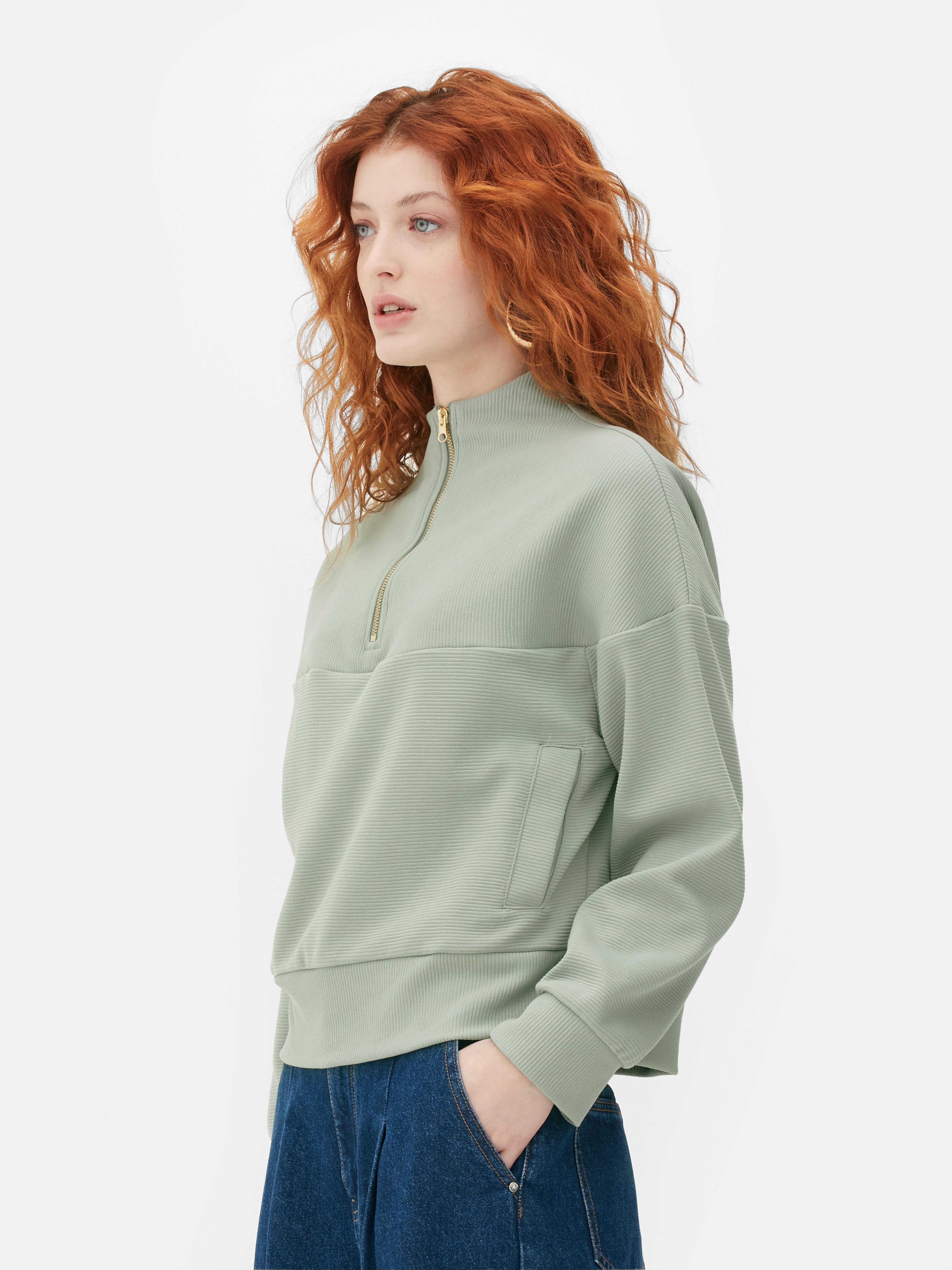 Primark half zip outlet jumper