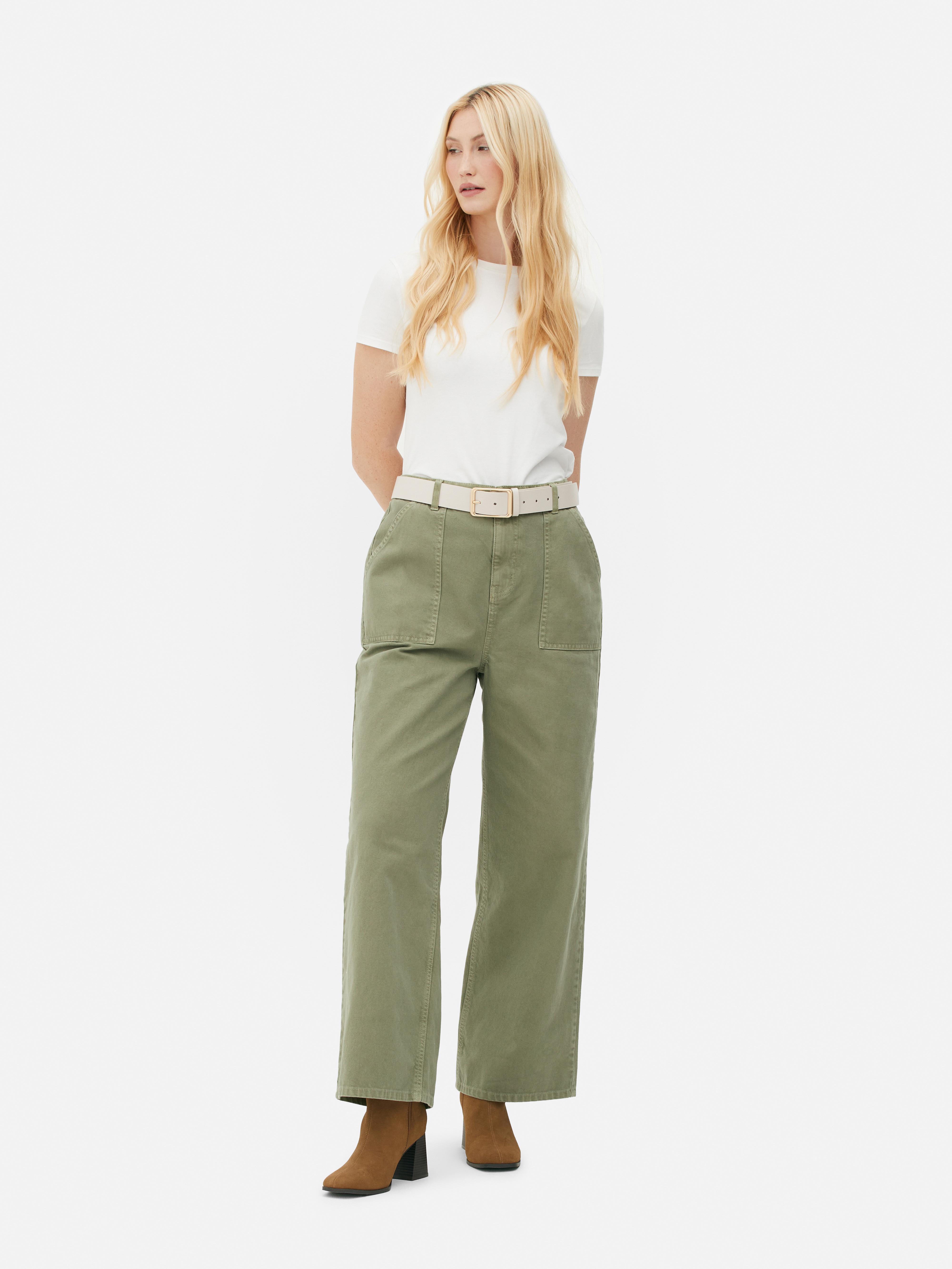 Loose Cargo Pants For Women Elastic Waist, Ankle Length, Streetwear,  Jogging, Sport Ladies Cargo Trousers Primark Plus Szie Casual Pant 211006  From Kong01, $18.99