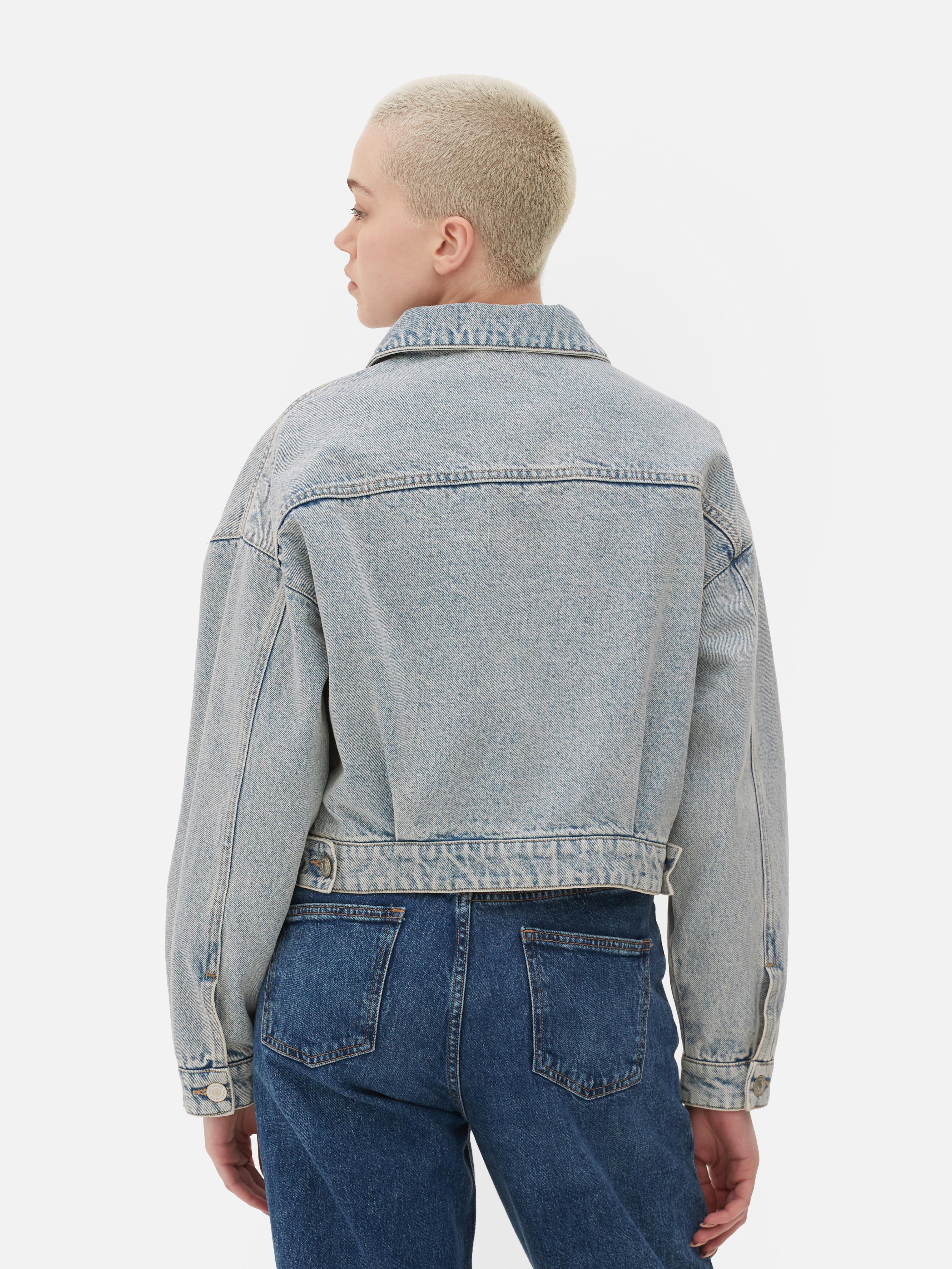 Primark cropped sale denim jacket