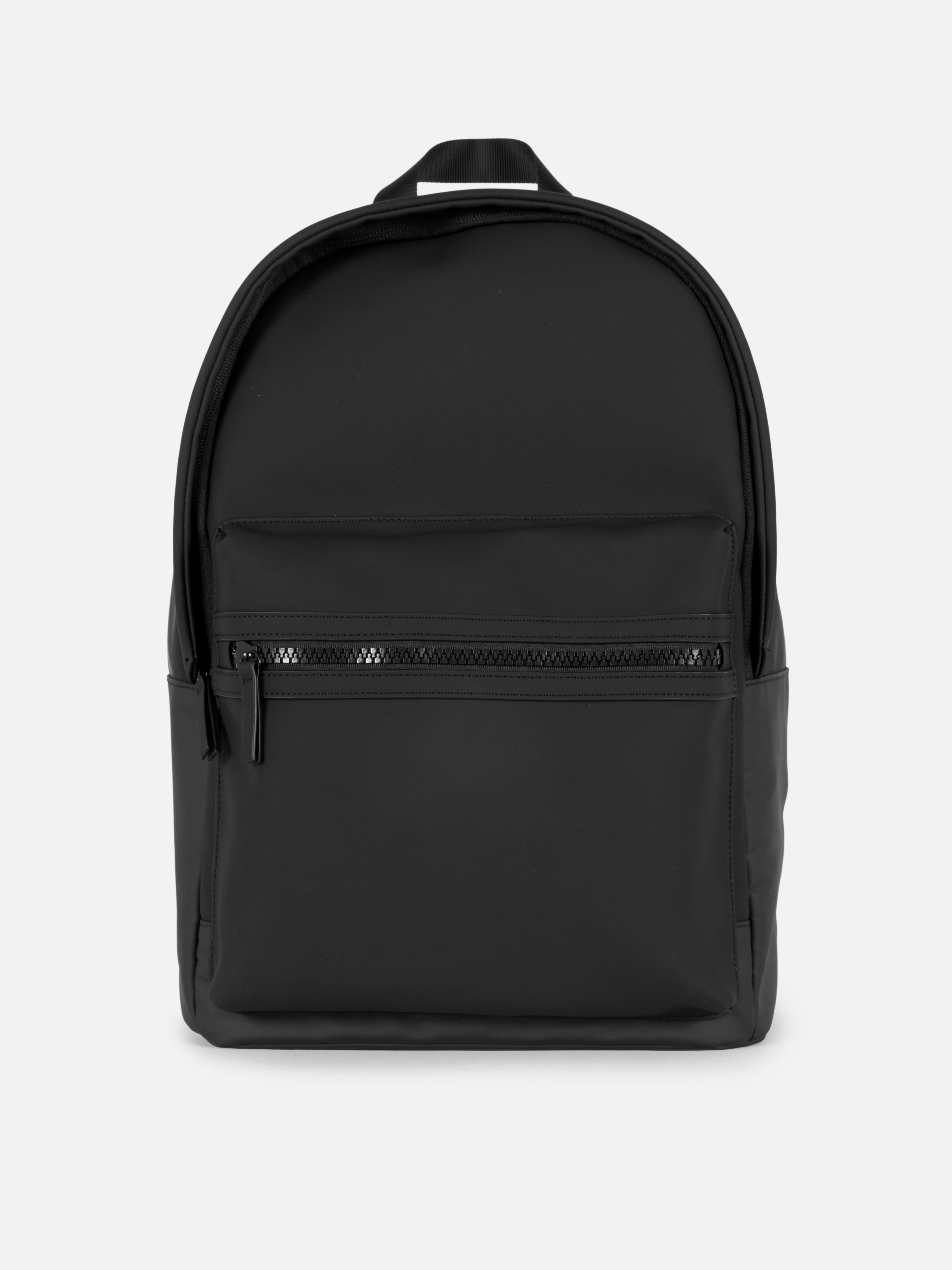 Rubberised Zip Backpack