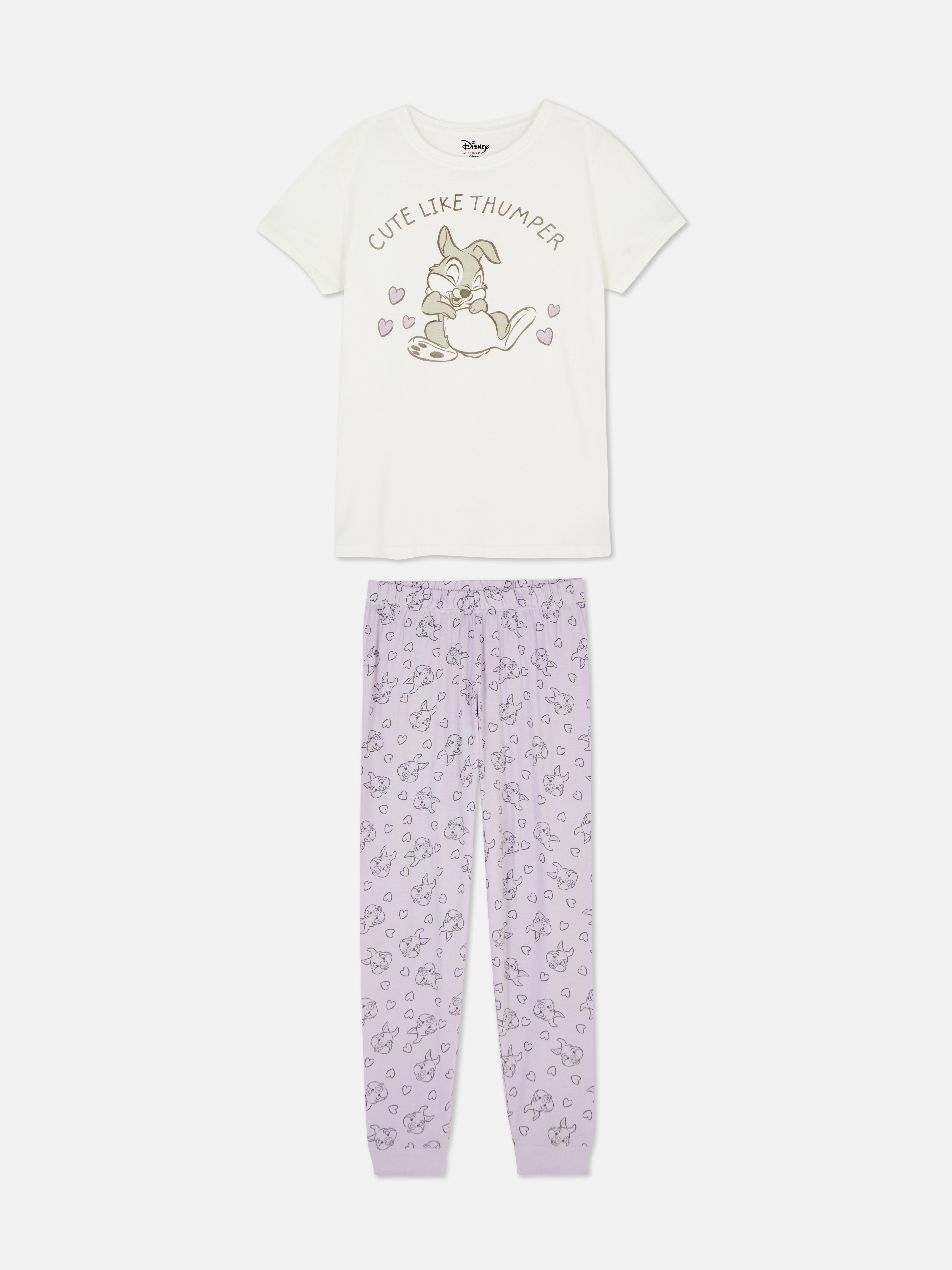 Disney’s Bambi Thumper Printed Pajamas