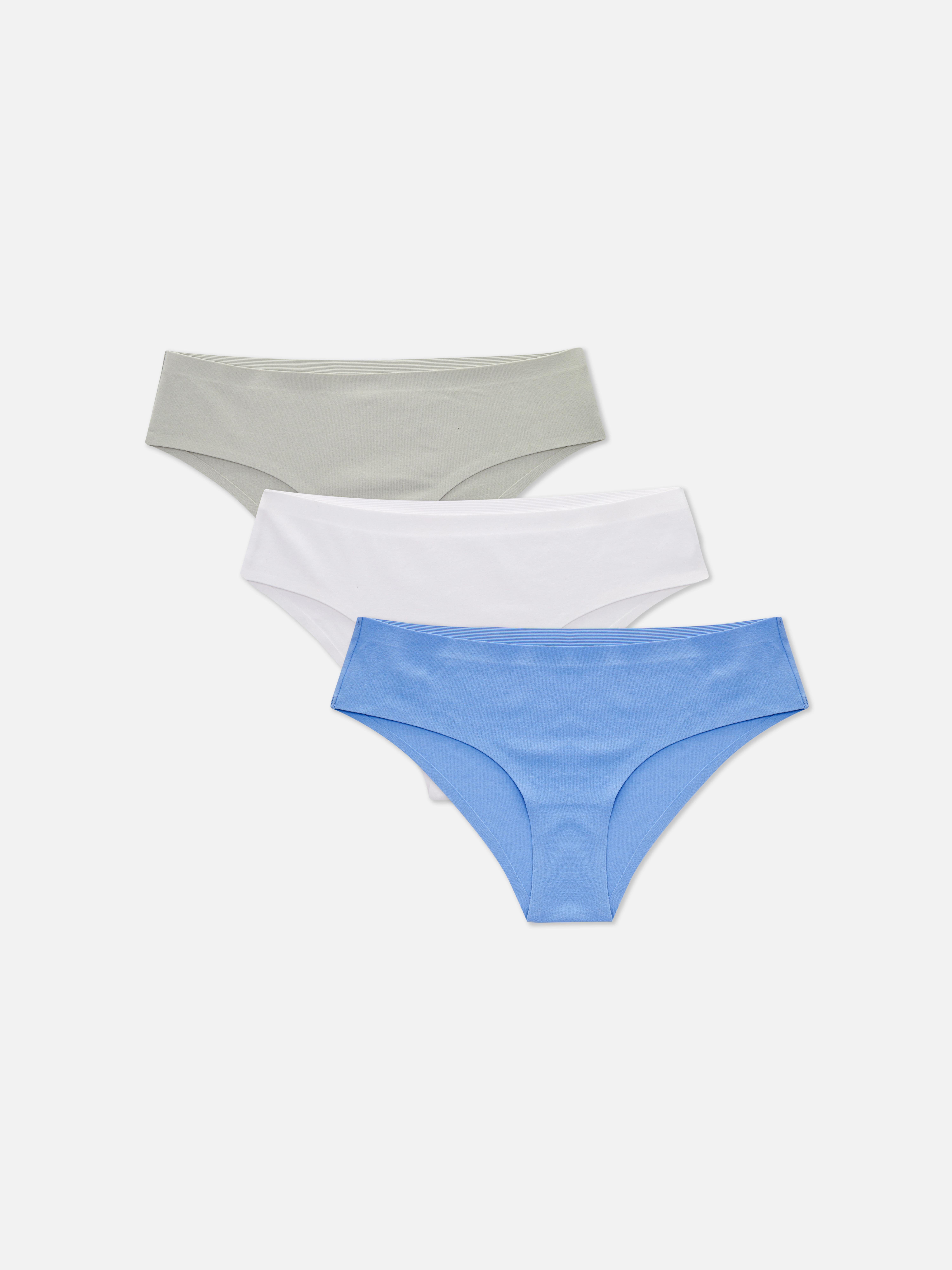 3pk Invisible Brazilian Briefs