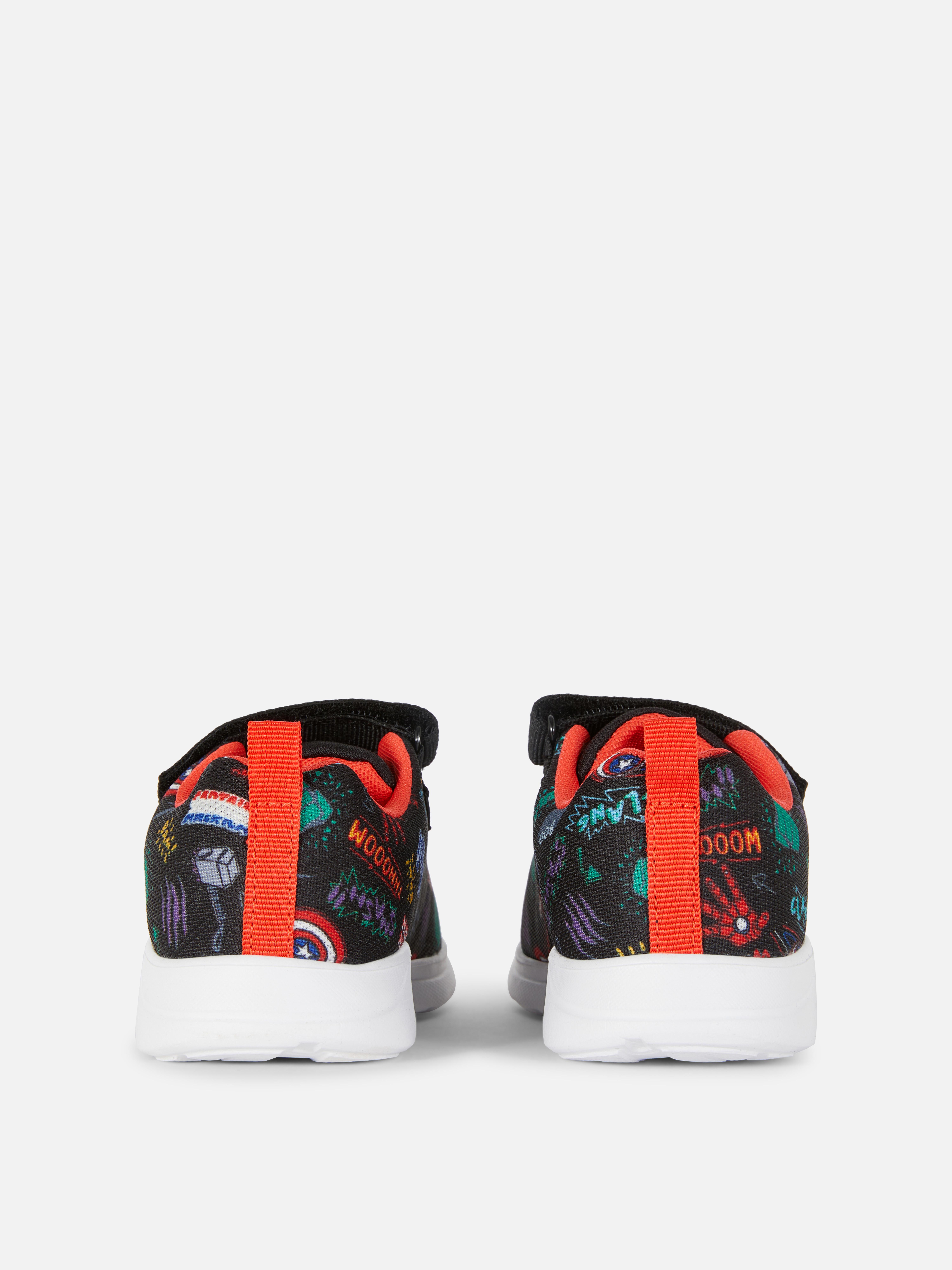 Pantofi sport din material Marvel