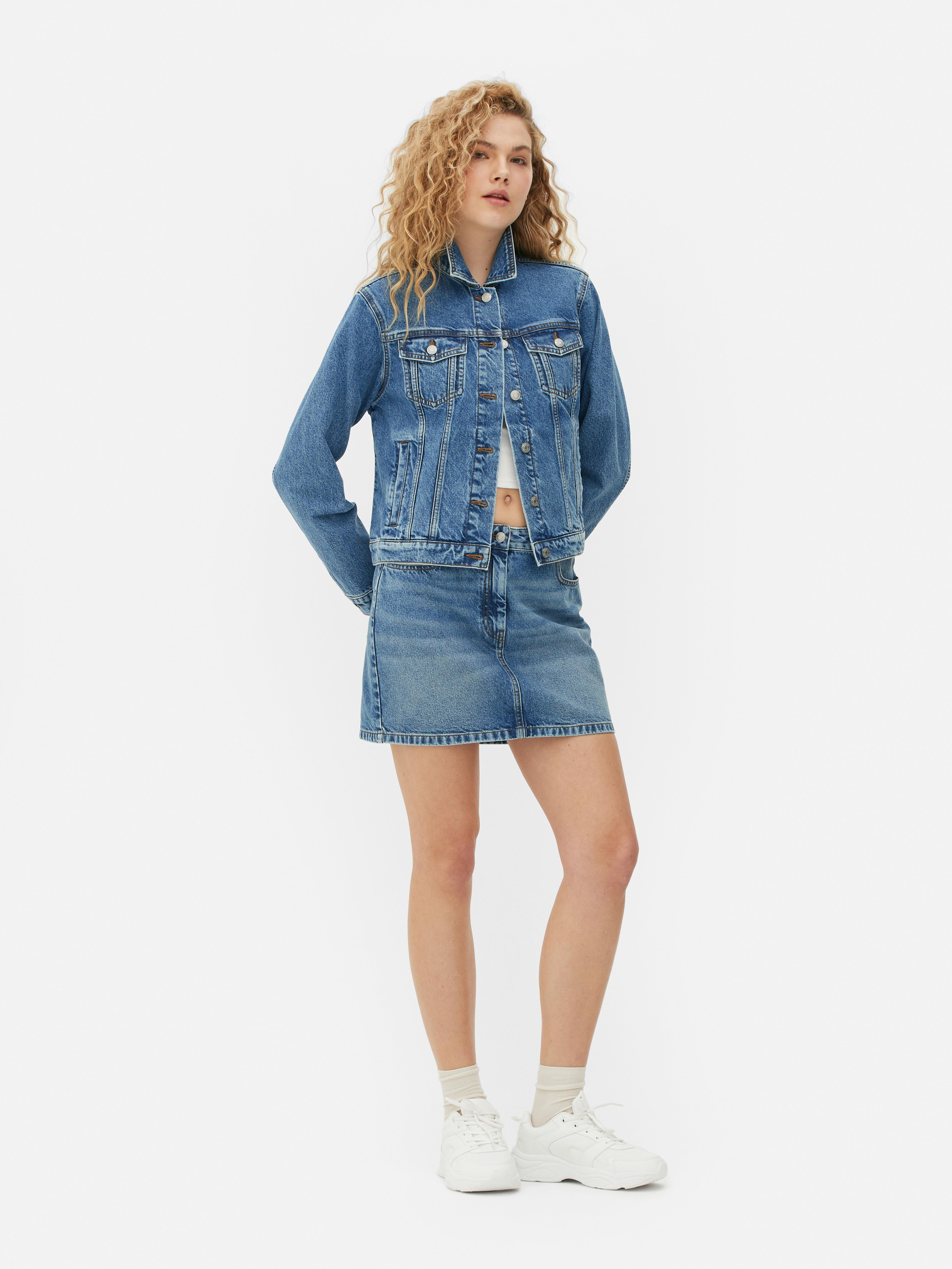 Women's Mid Blue Denim Jacket | Primark