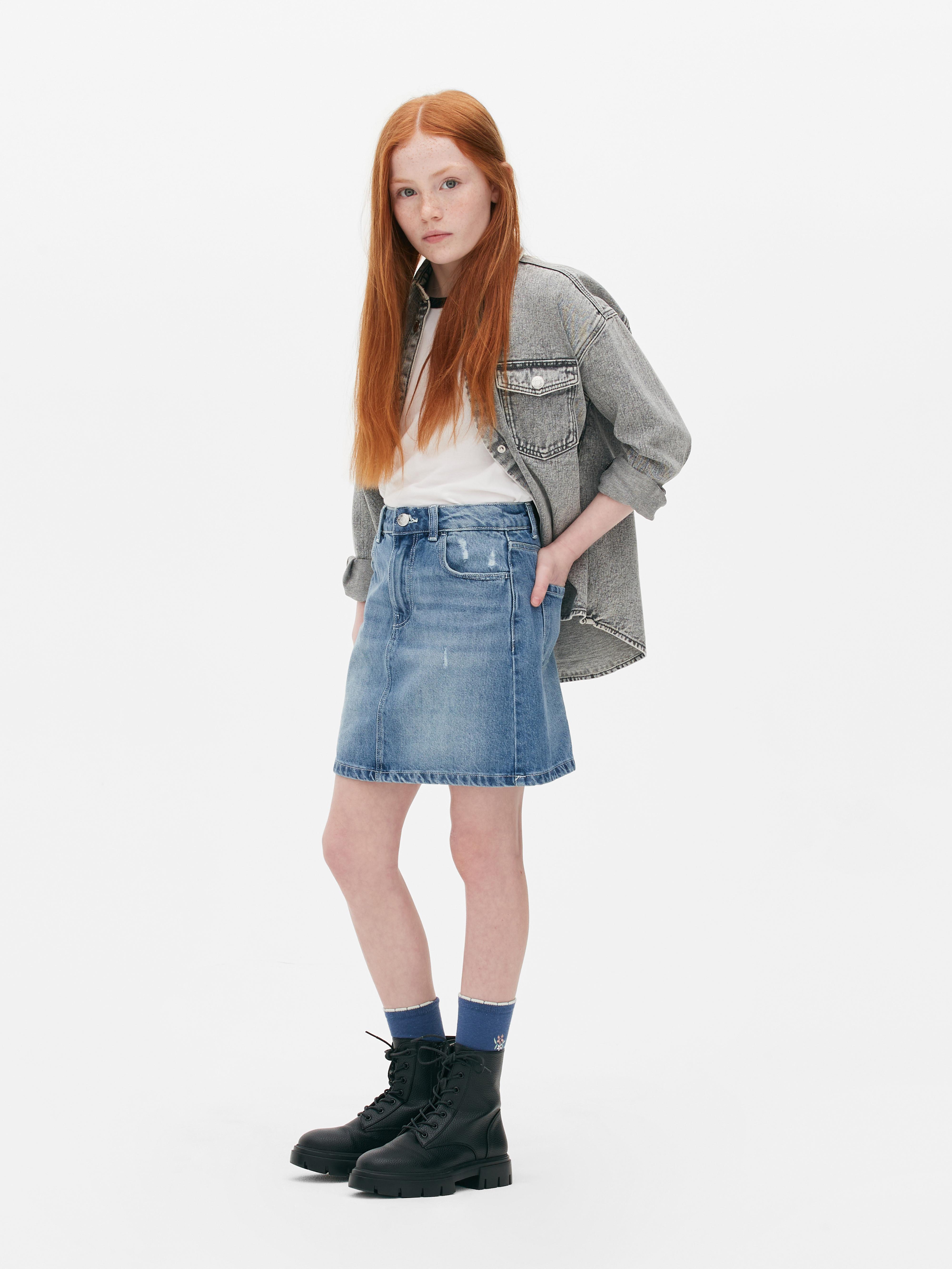 Denim mini skirt on sale primark