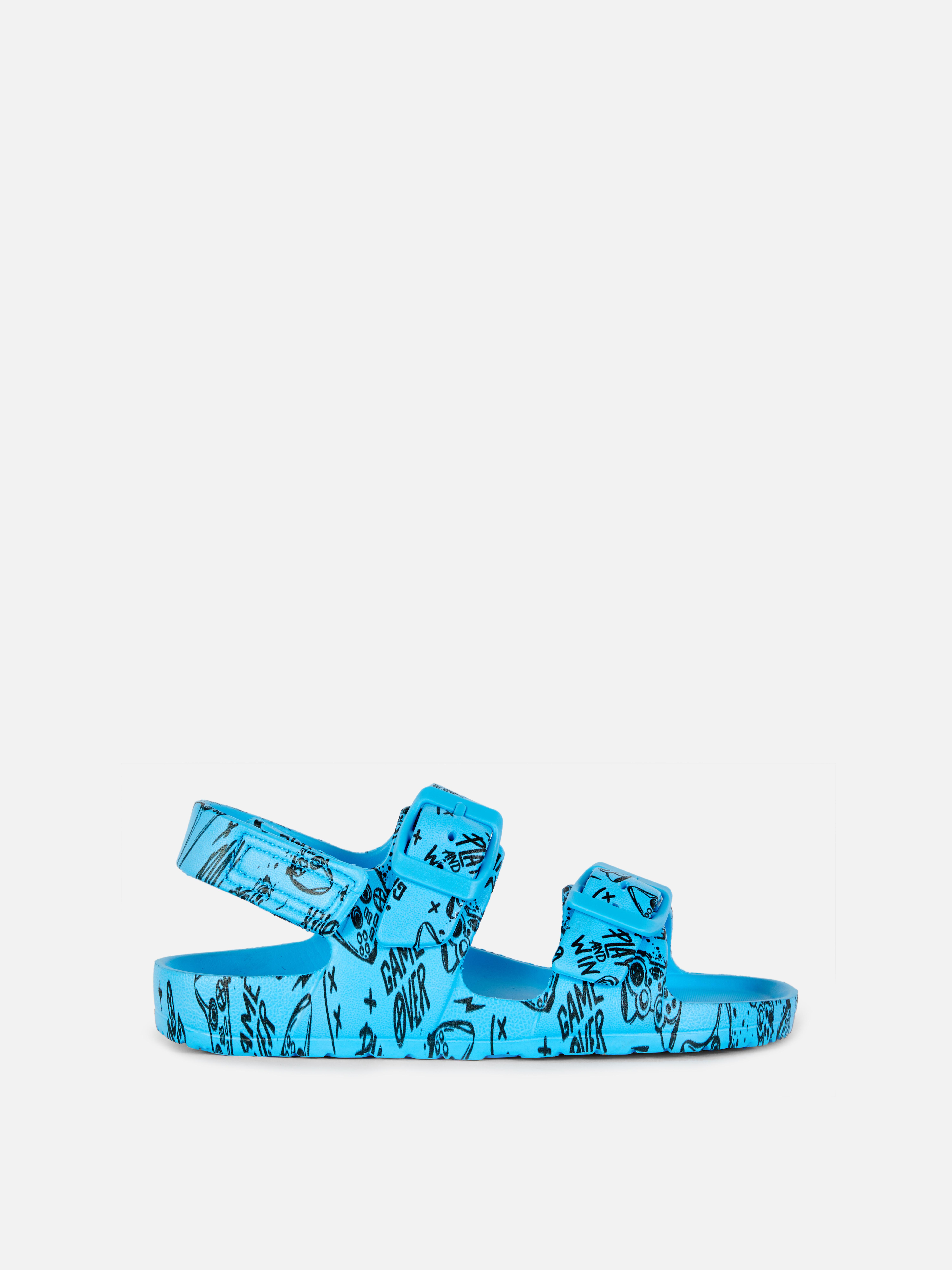 Game Over Double Strap Sandals