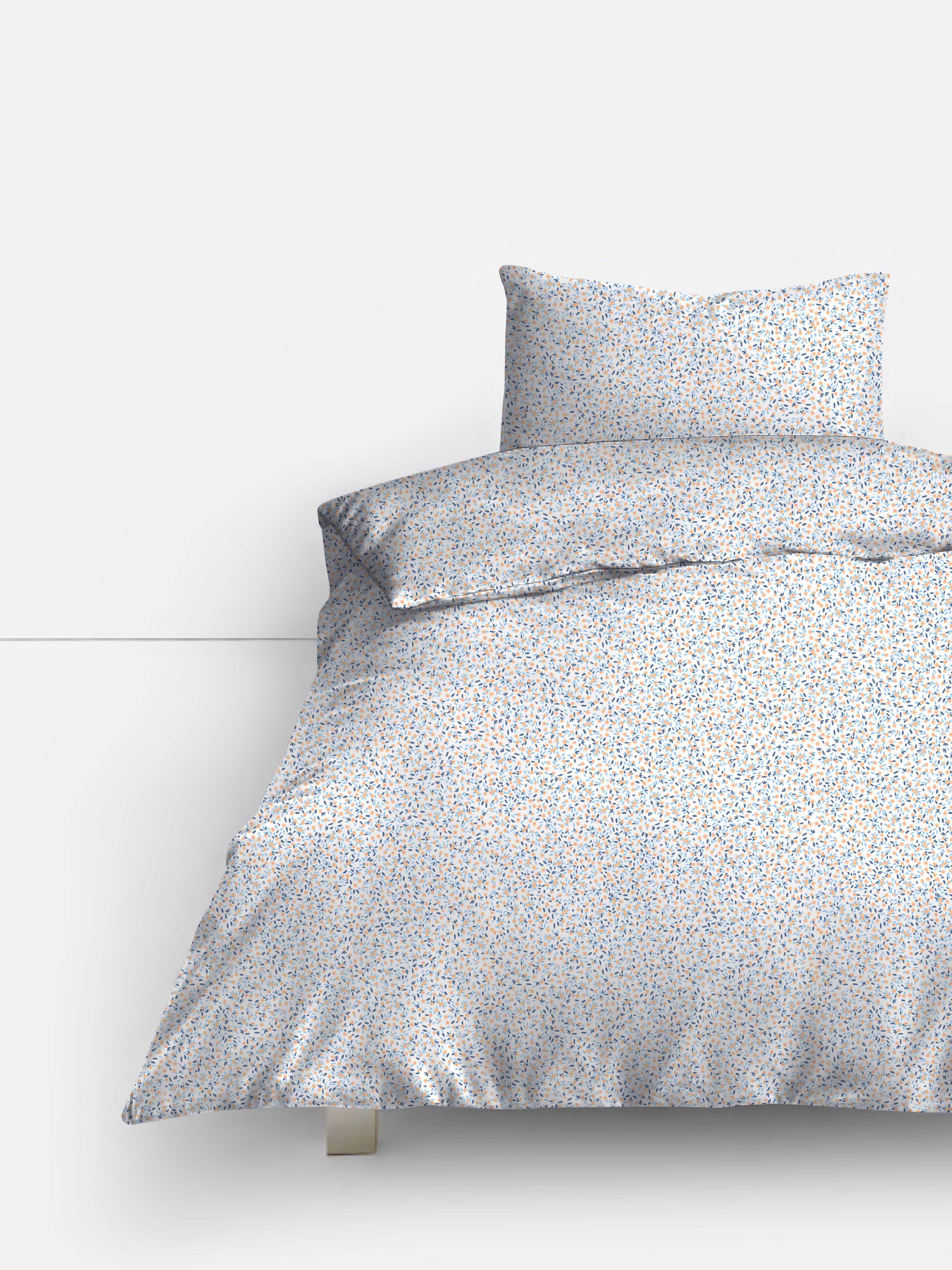 Komplet posteljnine za enojno posteljo z mikro vzorcem