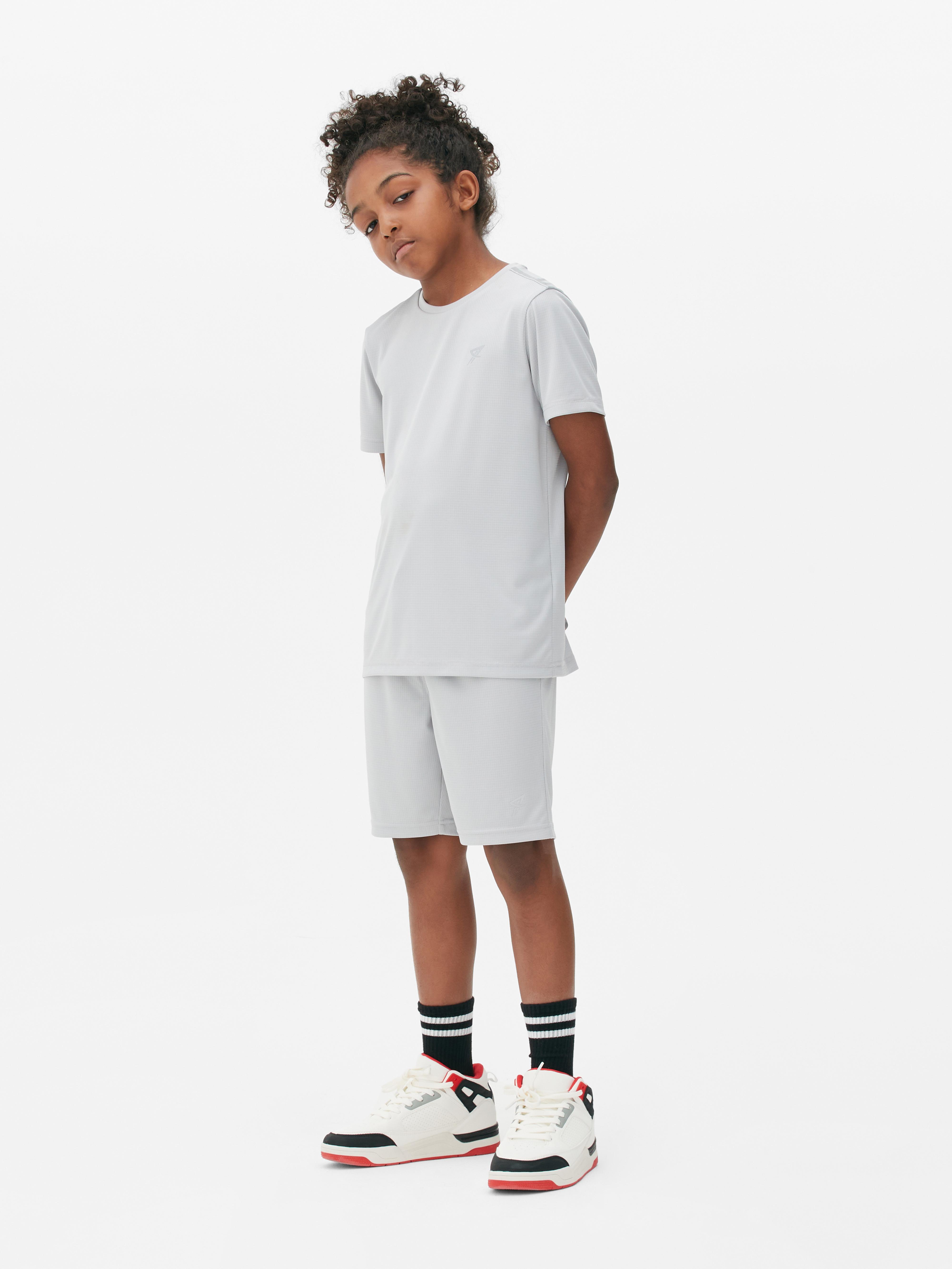 Boys Grey Short Sleeve Active T-shirt | Primark