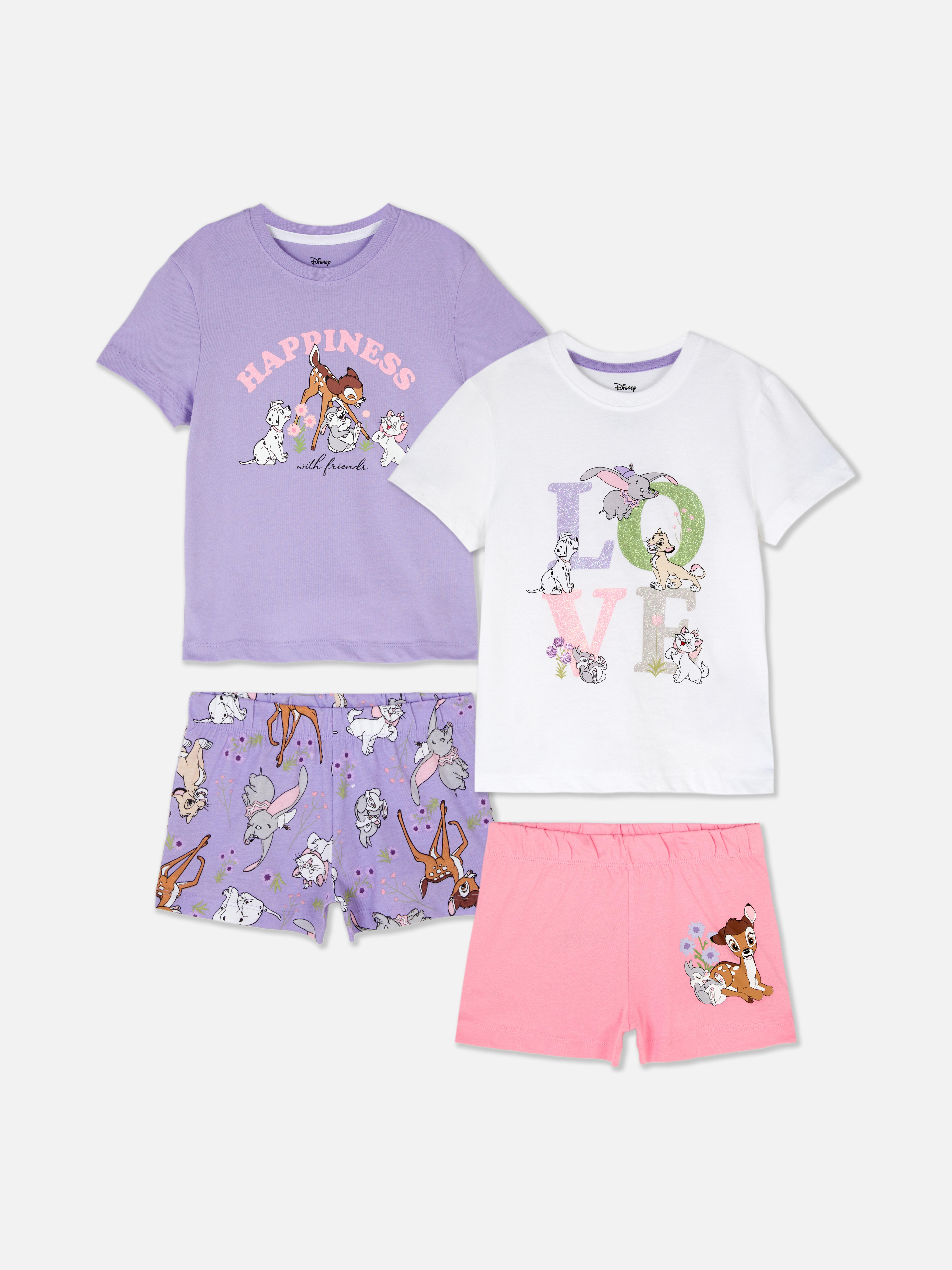 Pack de 2 pijamas de personajes de Disney
