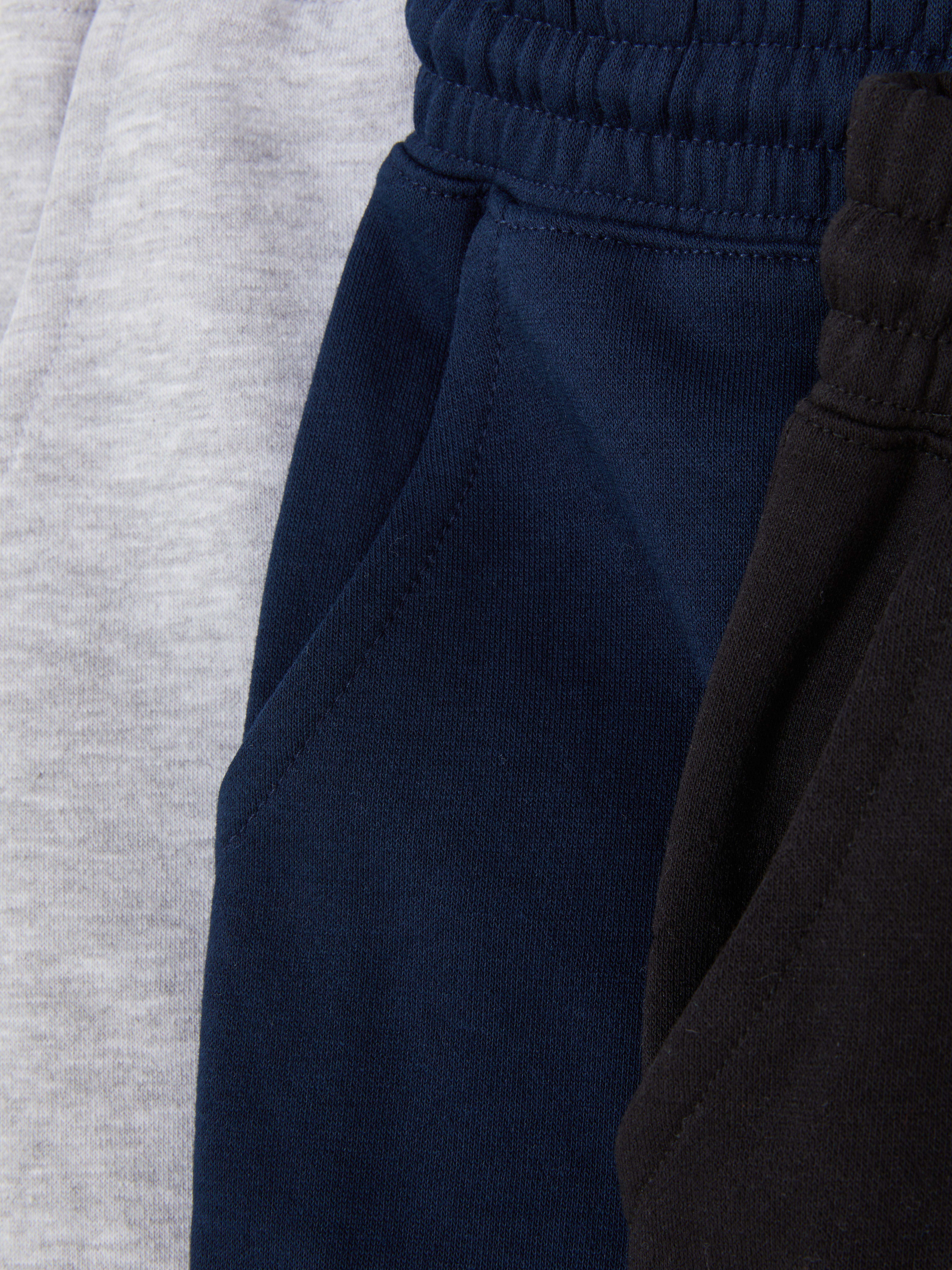 7-15yrs | 3pk Cuffed Joggers