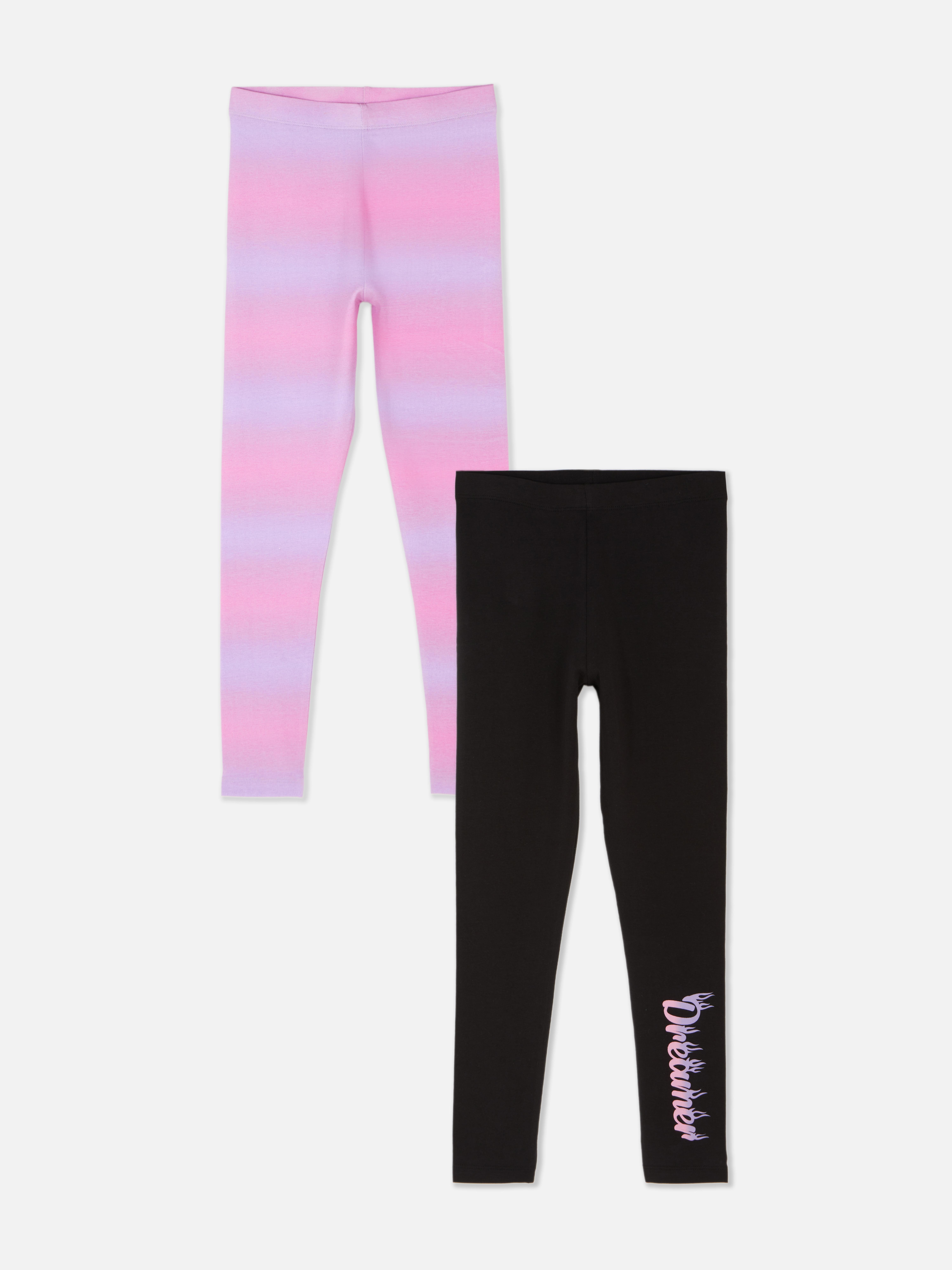 2pk Co-ord Ombré Leggings