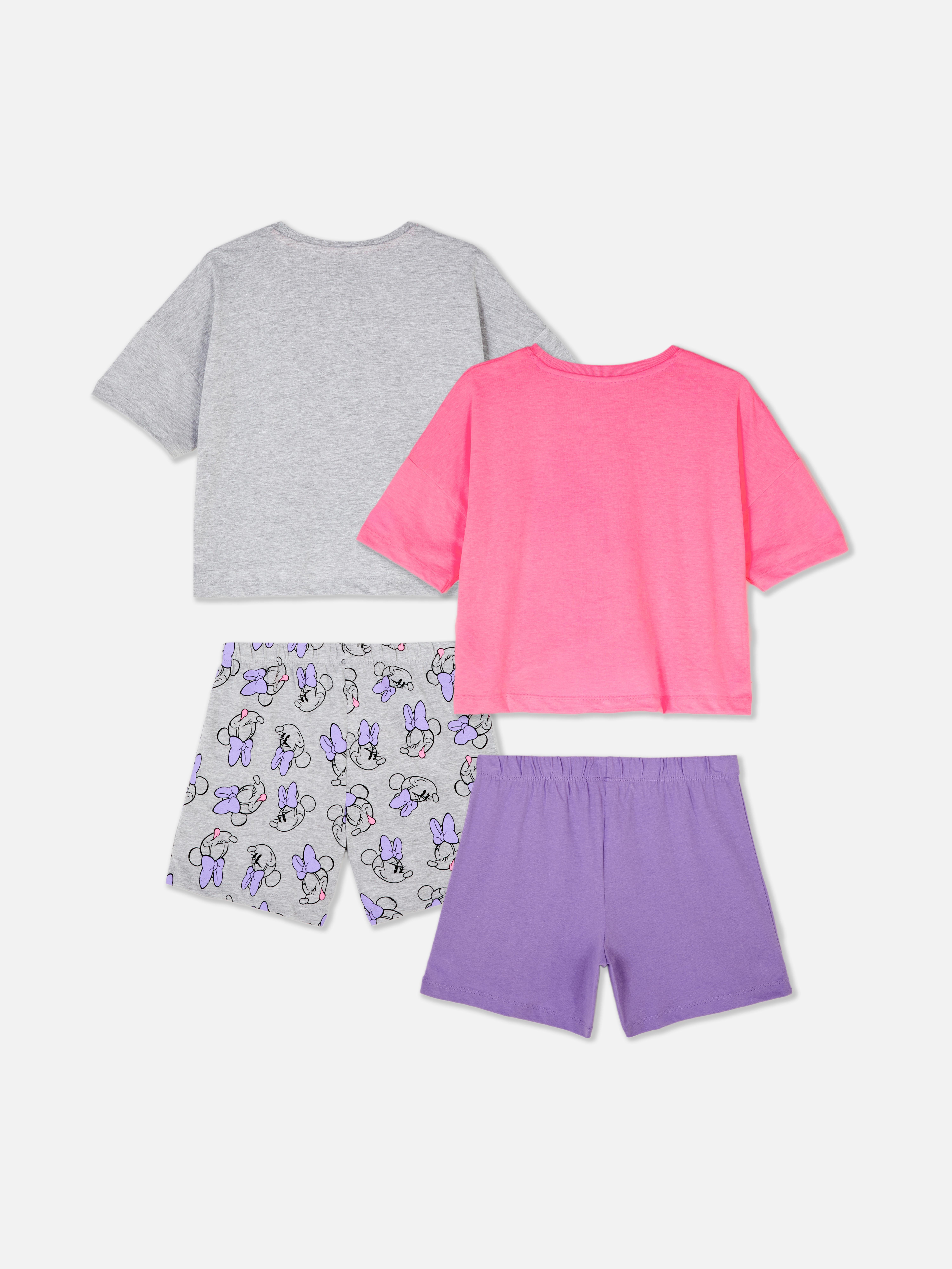2 pijamale scurte cu Minnie Mouse de la Disney