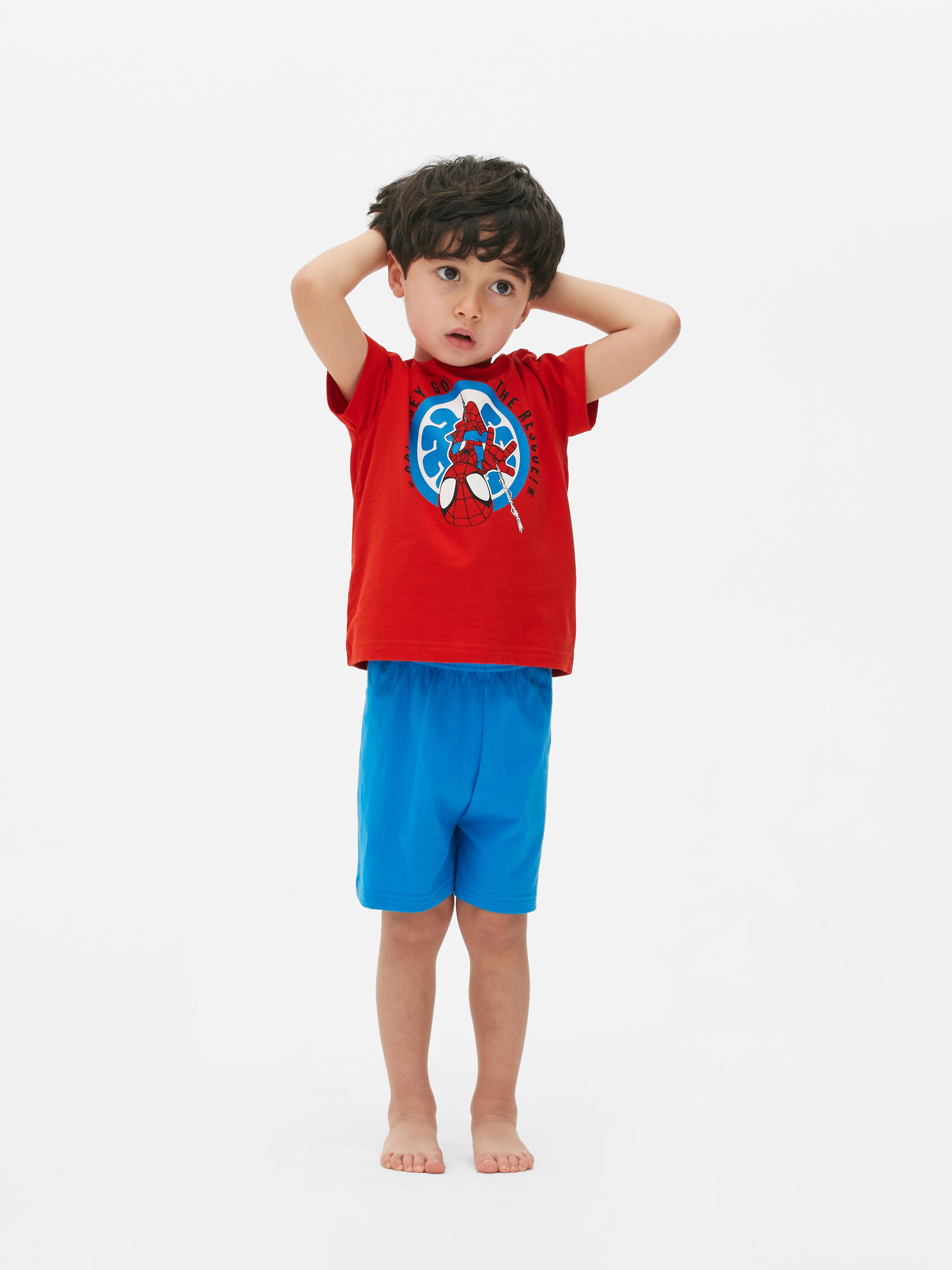 Pijama curto Marvel Homem-Aranha