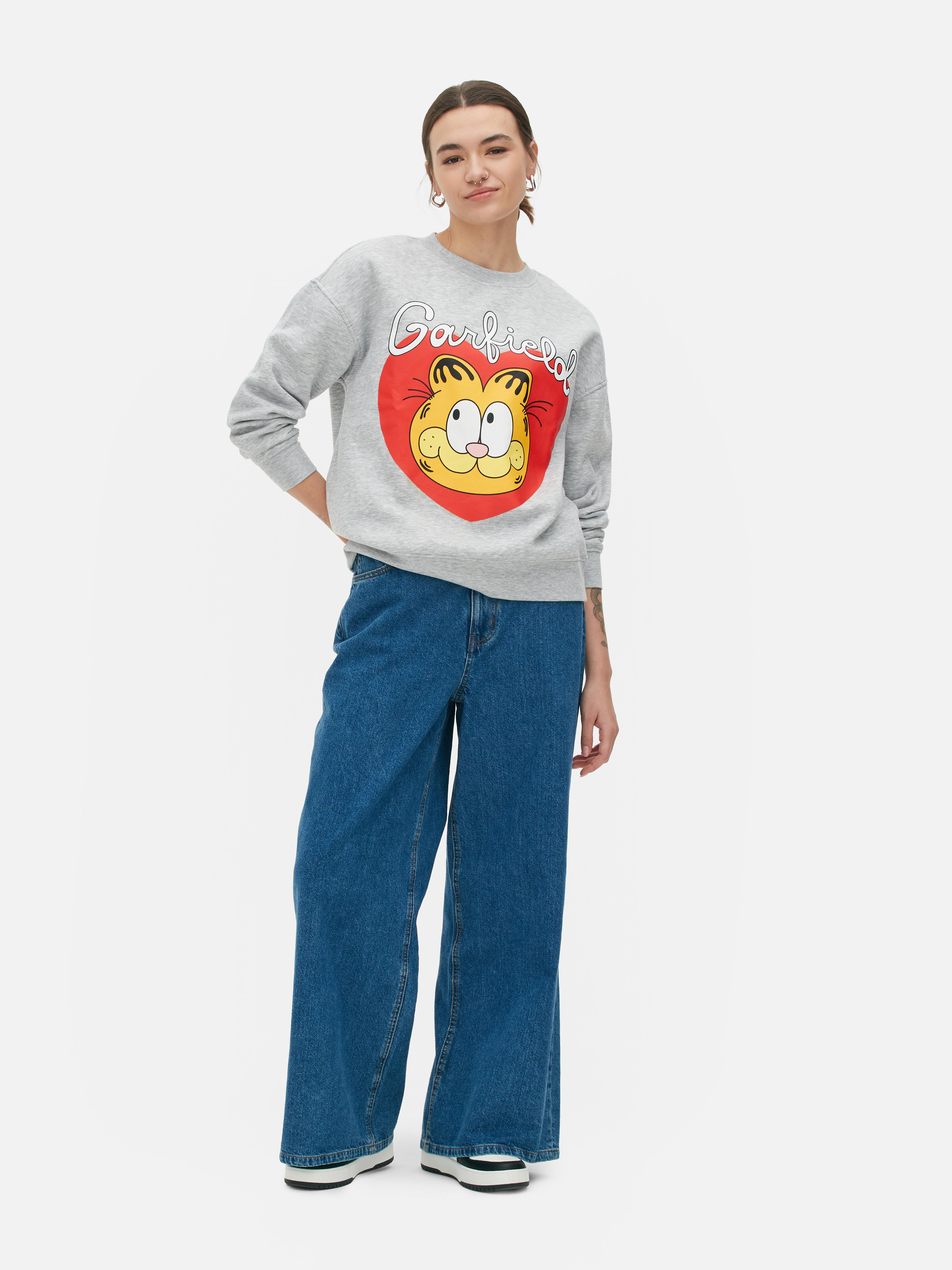Garfield Graphic Crew Sweatshirt | Primark