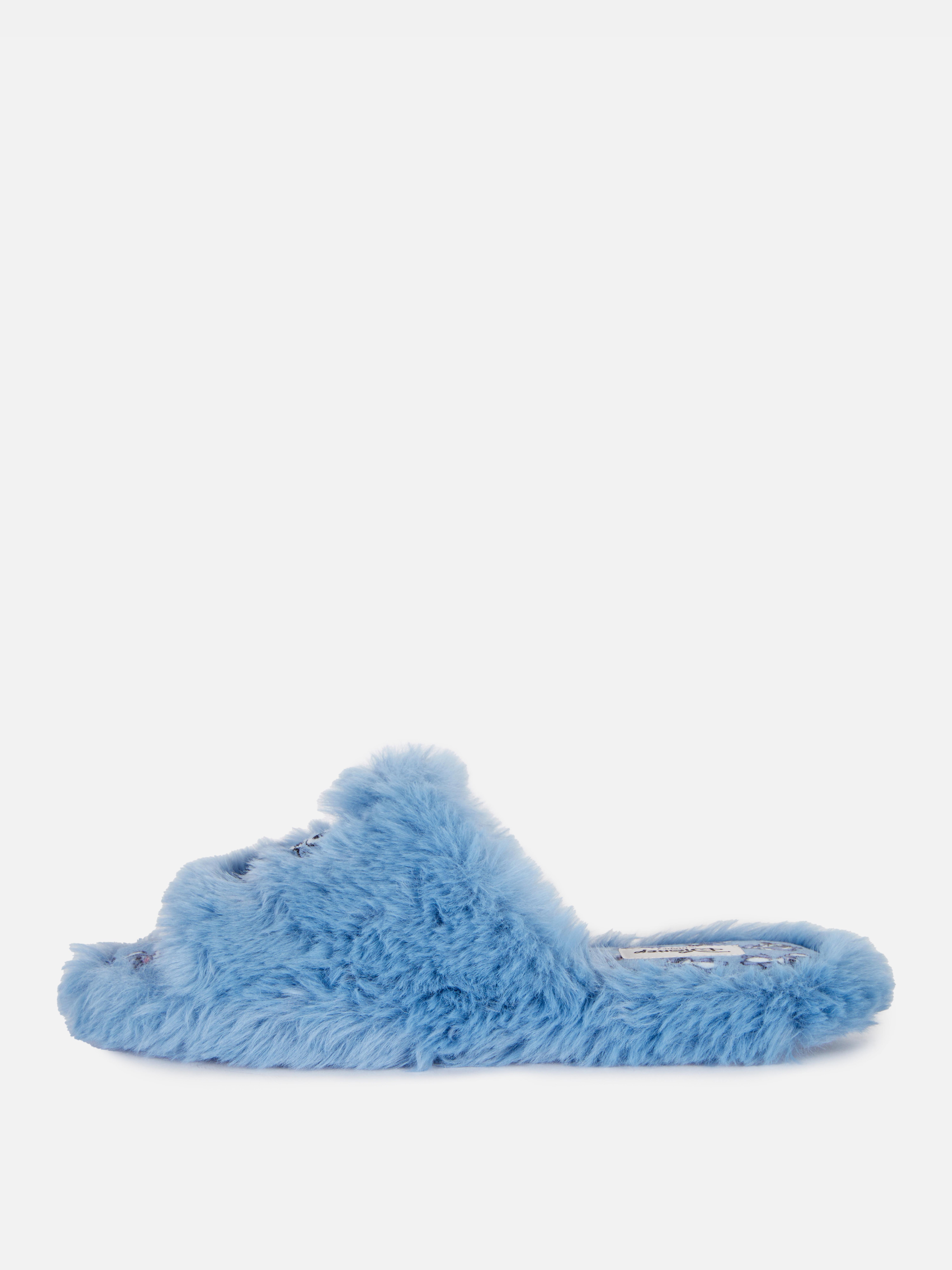 Disney’s Lilo and Stitch Fluffy Mule Slippers | Primark