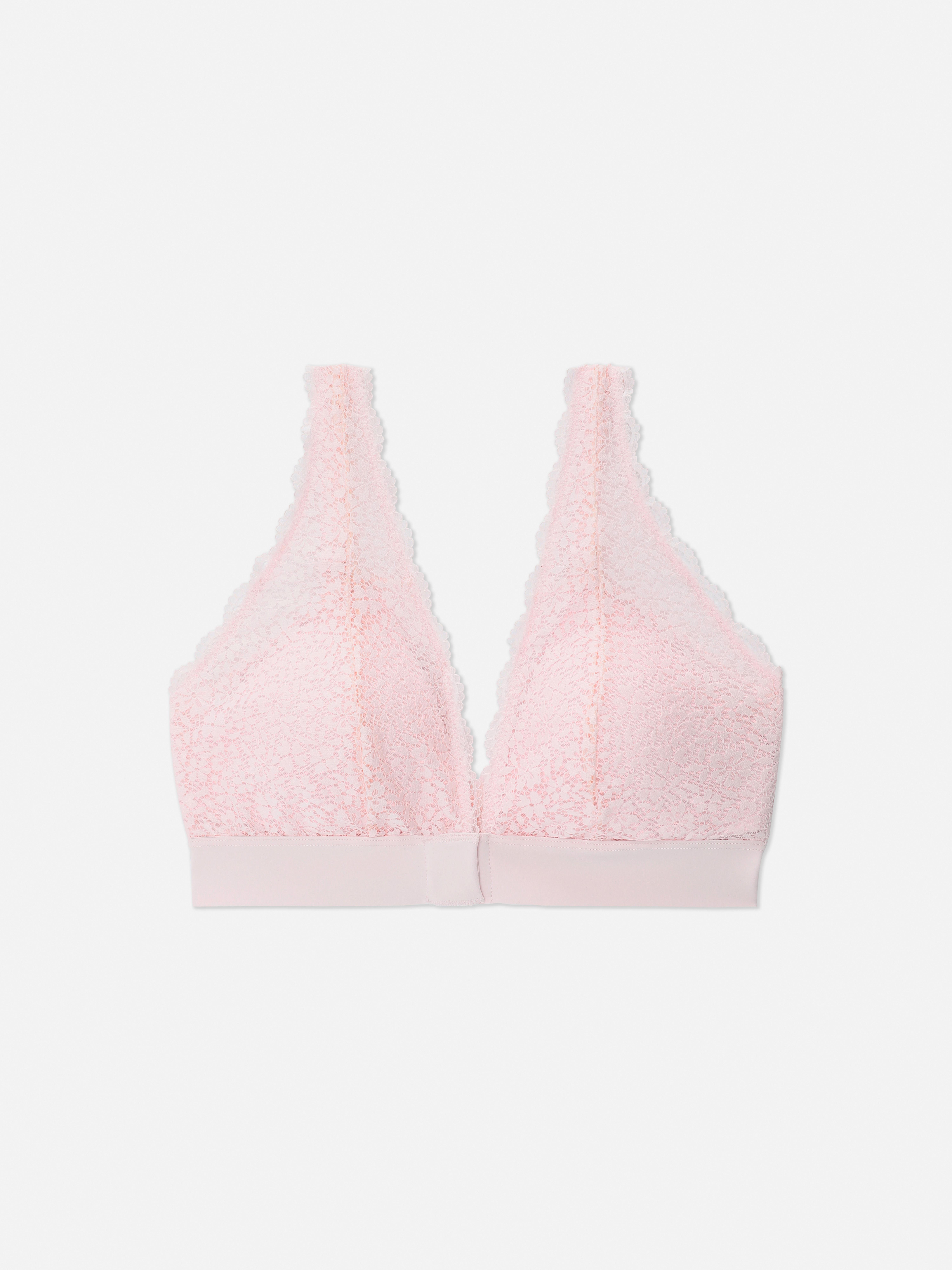 Adaptive Closure Plunge Lace Bralette