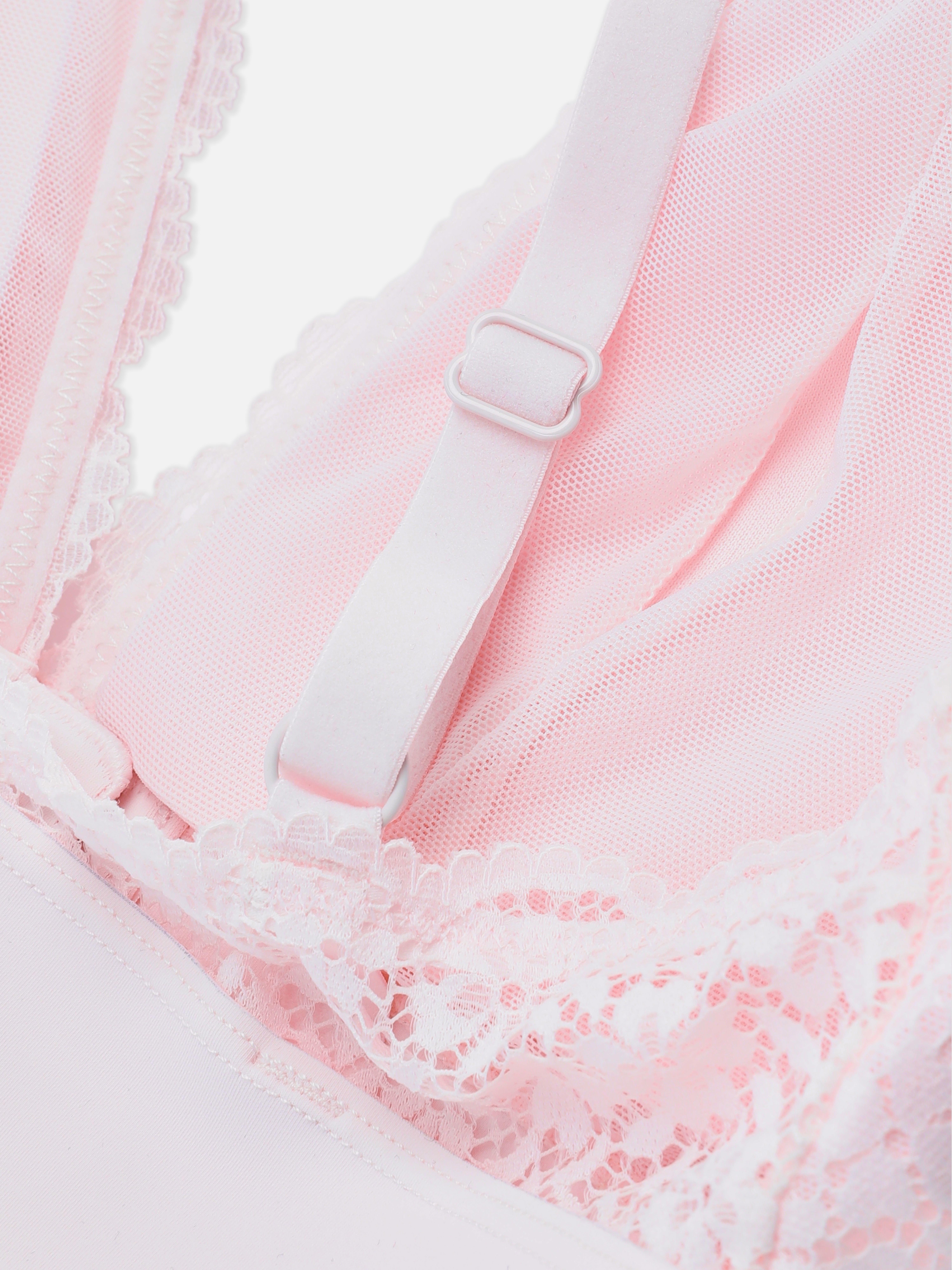 Adaptive Closure Plunge Lace Bralette