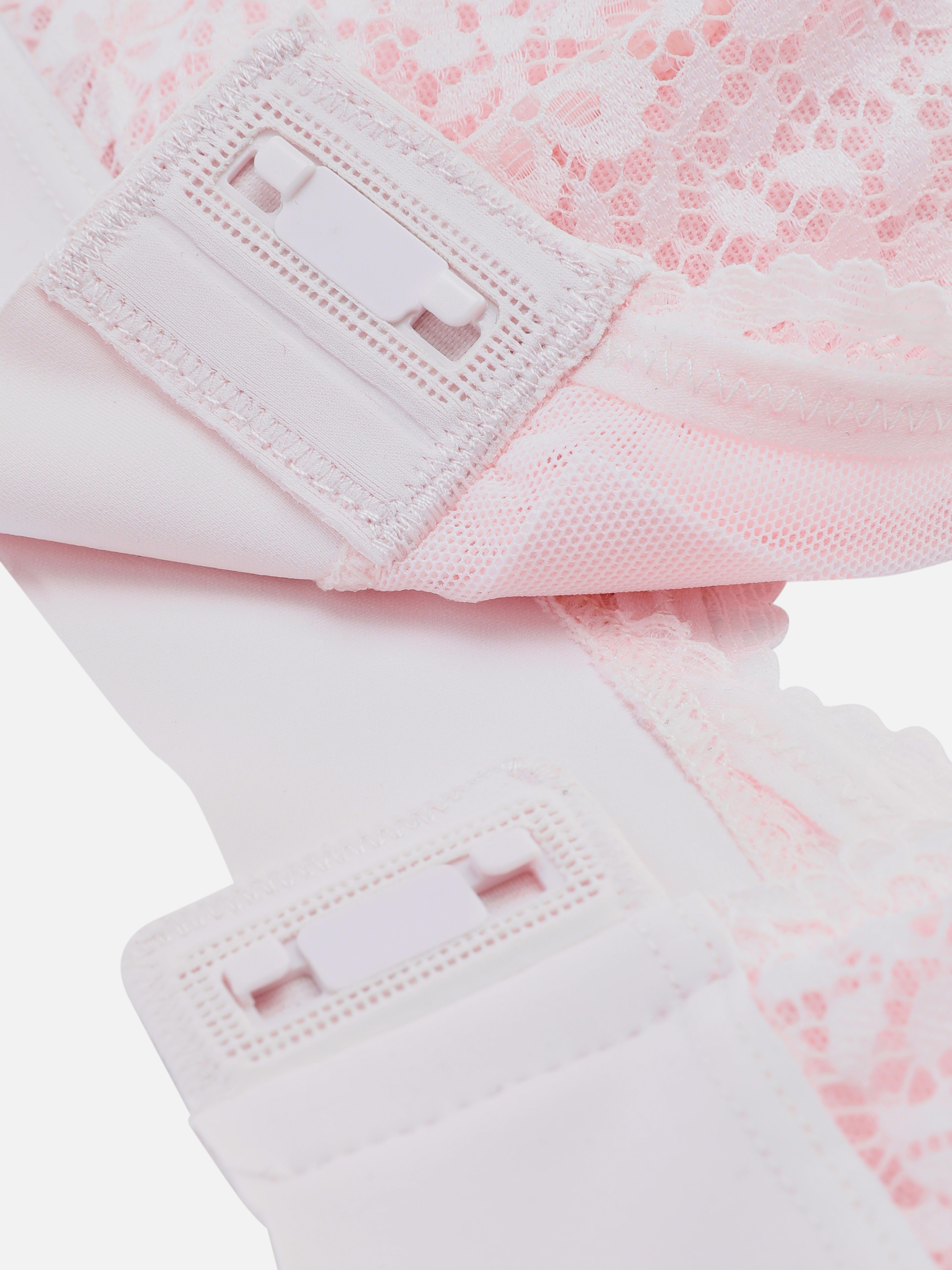 Adaptive Closure Plunge Lace Bralette