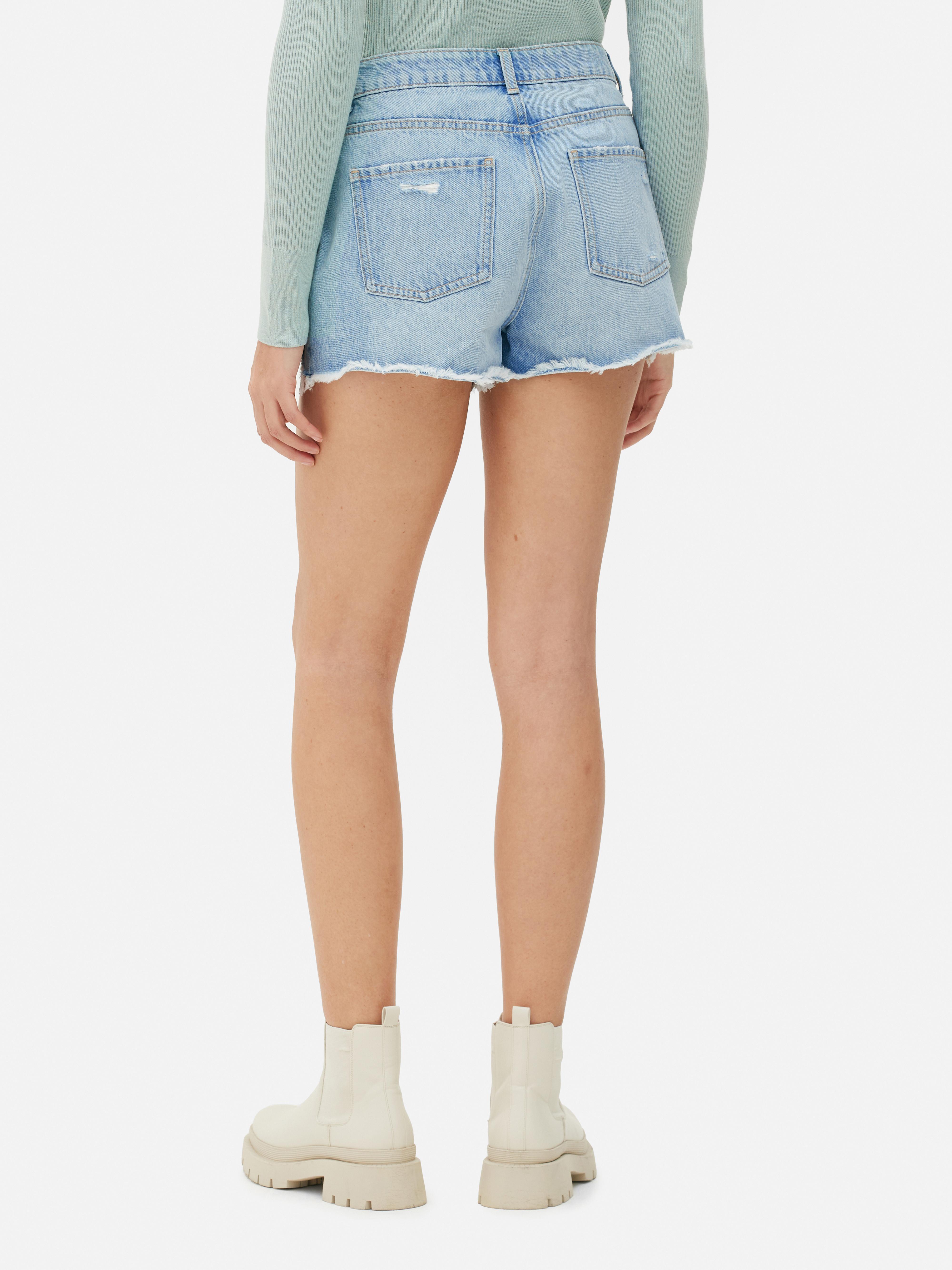 High waisted clearance denim shorts primark