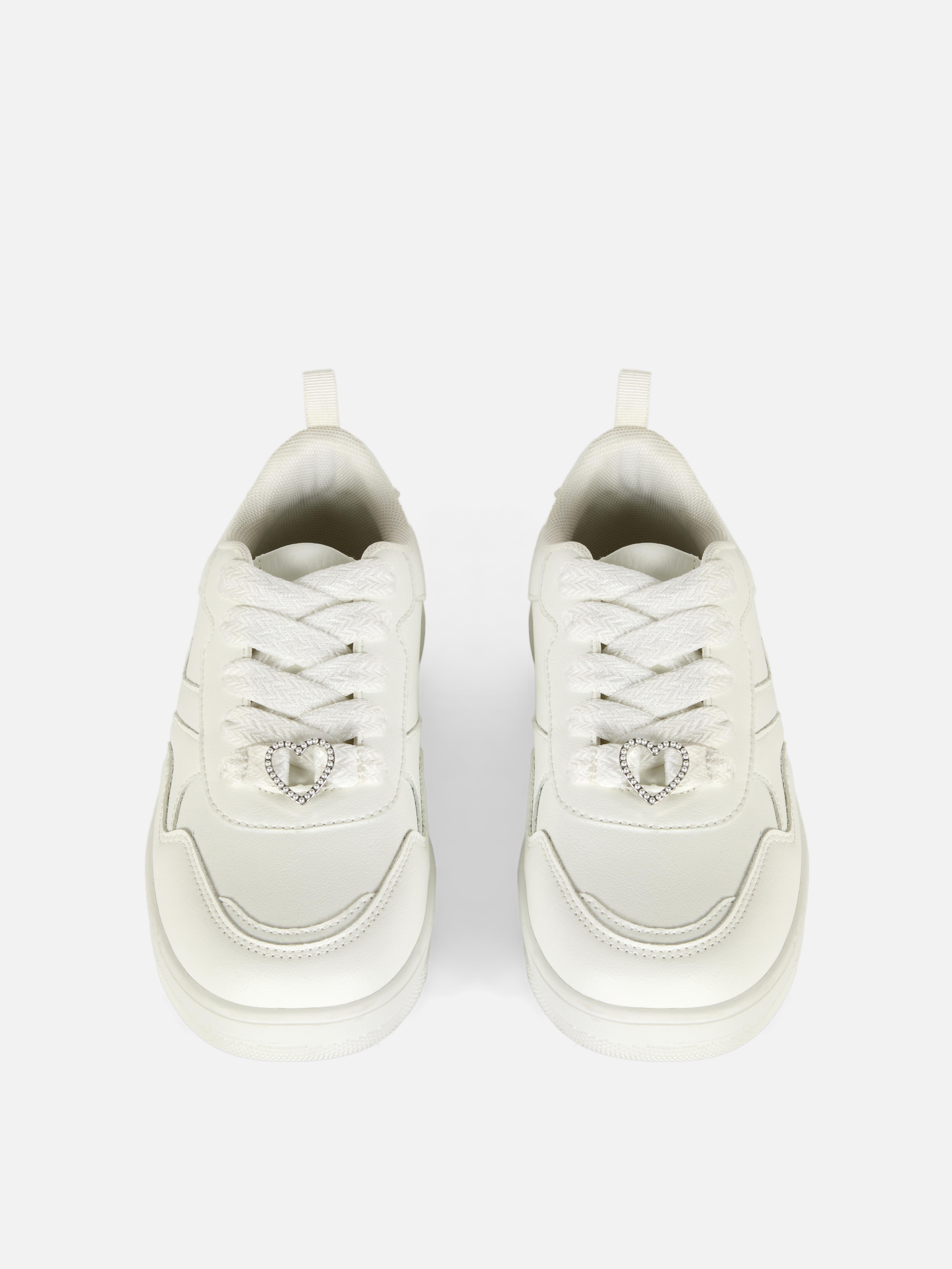 Primark white trainers clearance