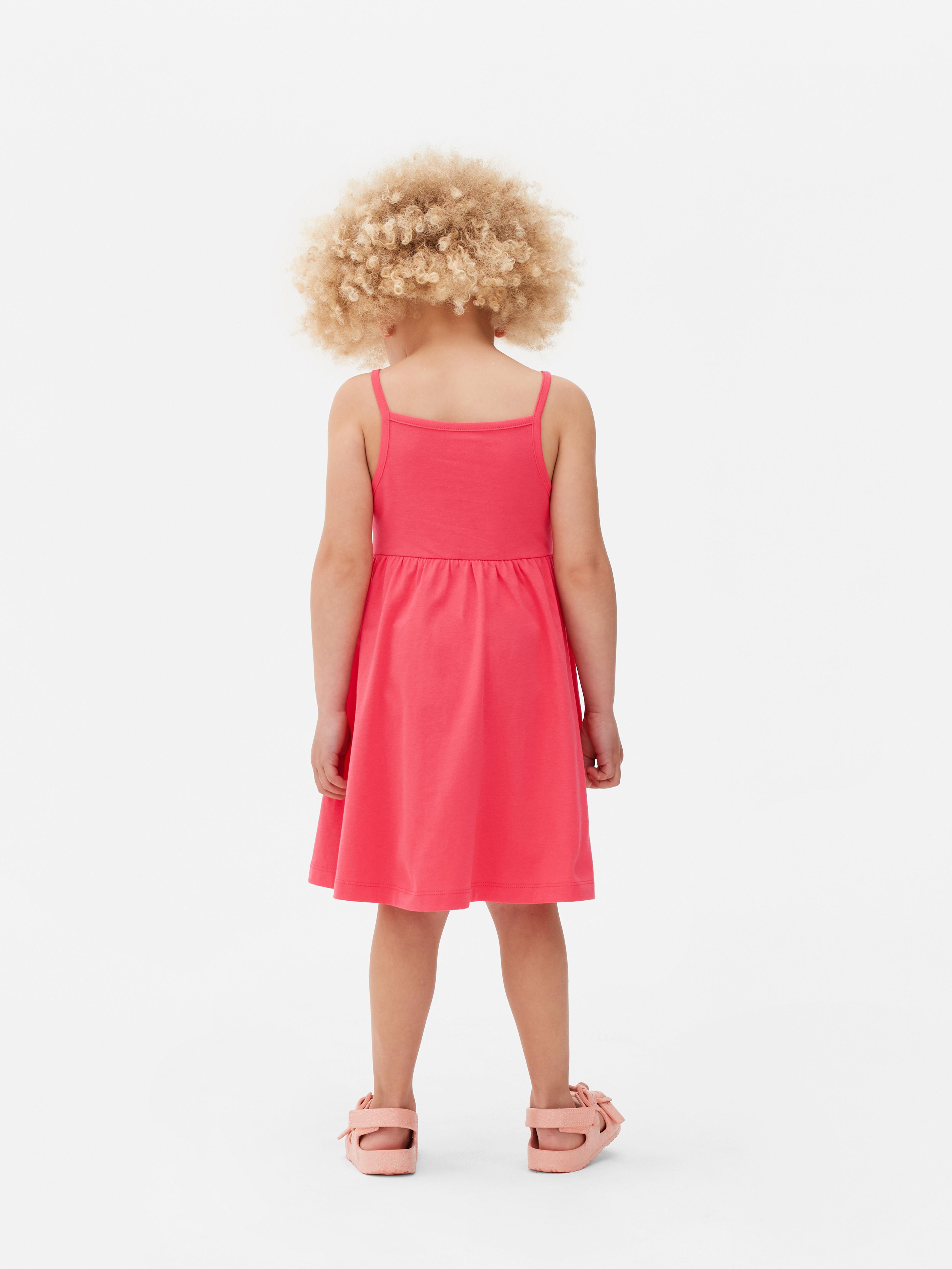 Girls Coral Sleeveless Jersey Dress Primark