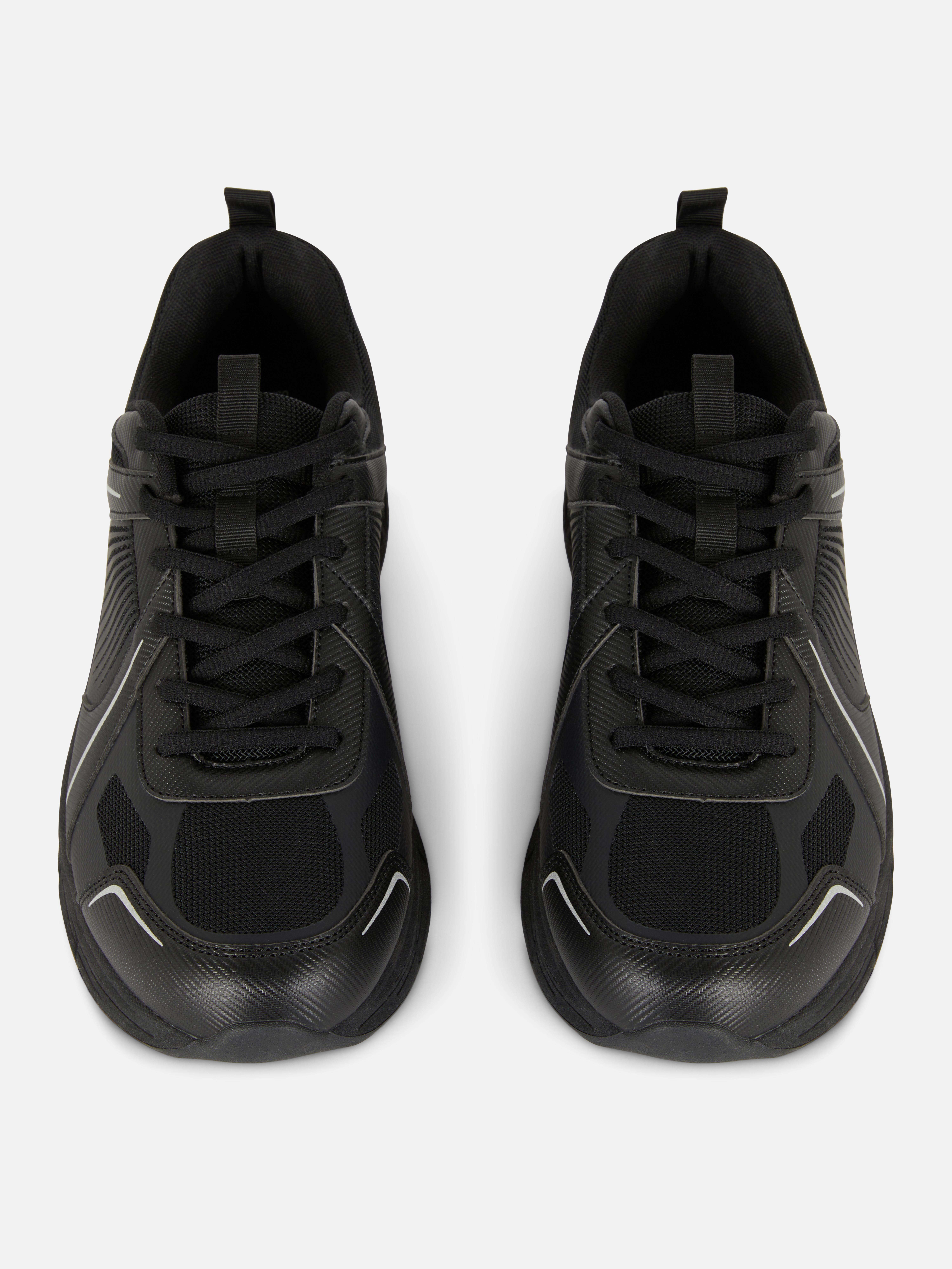 Sneakers mit dicker Sohle - Schwarz - Herren | Primark
