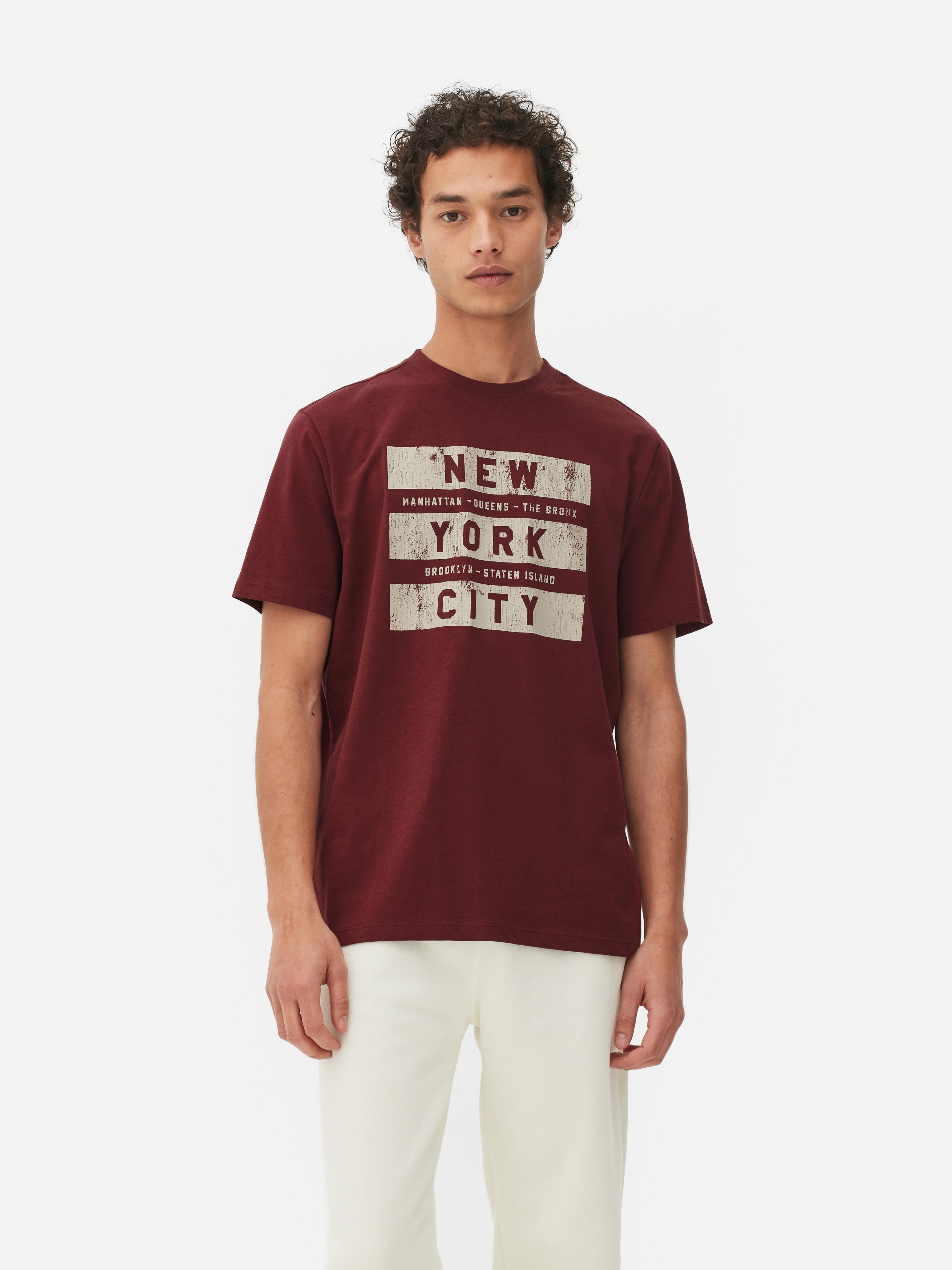 New york t shirt primark sale