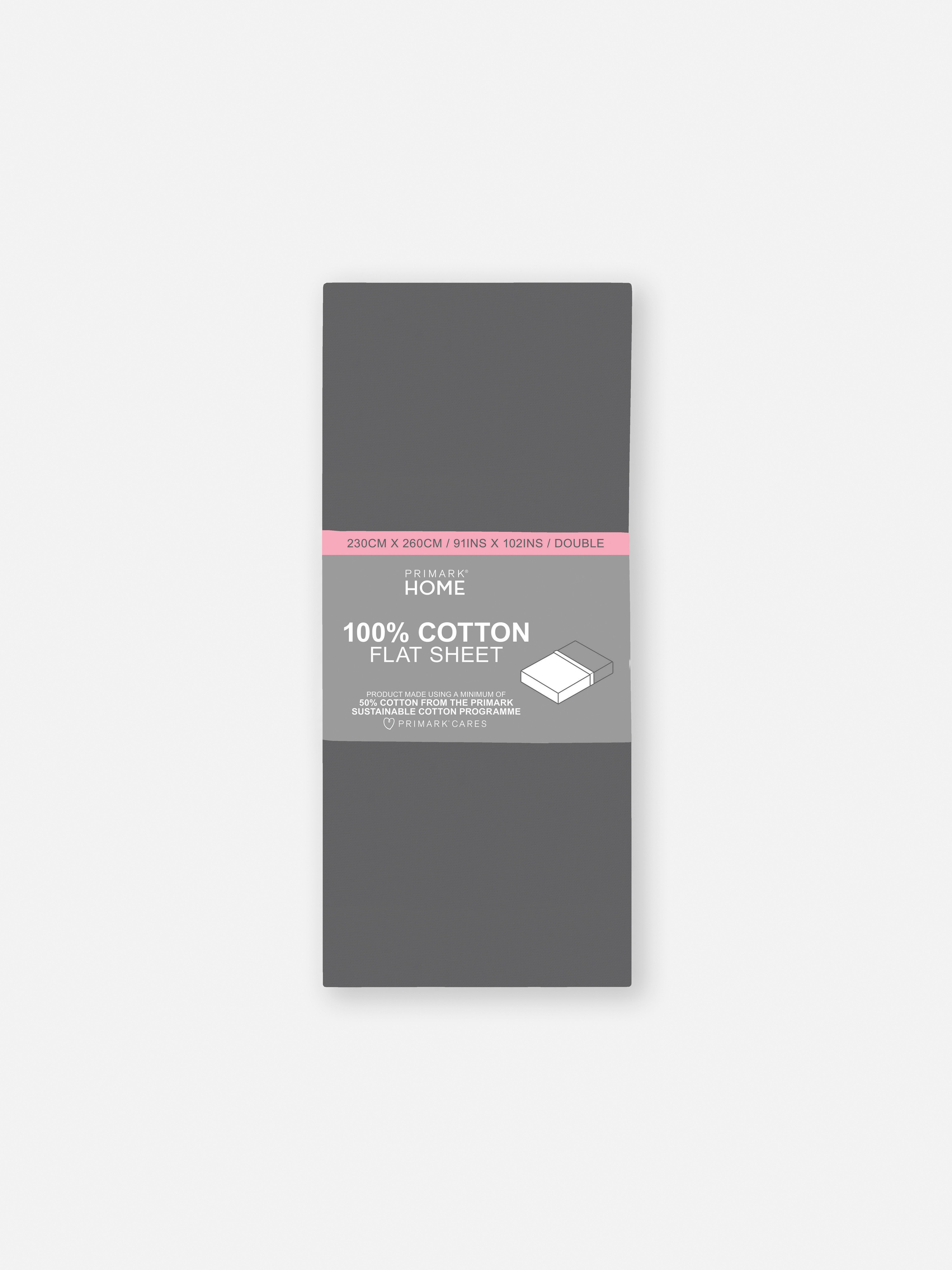 Sateen Double Flat Sheet