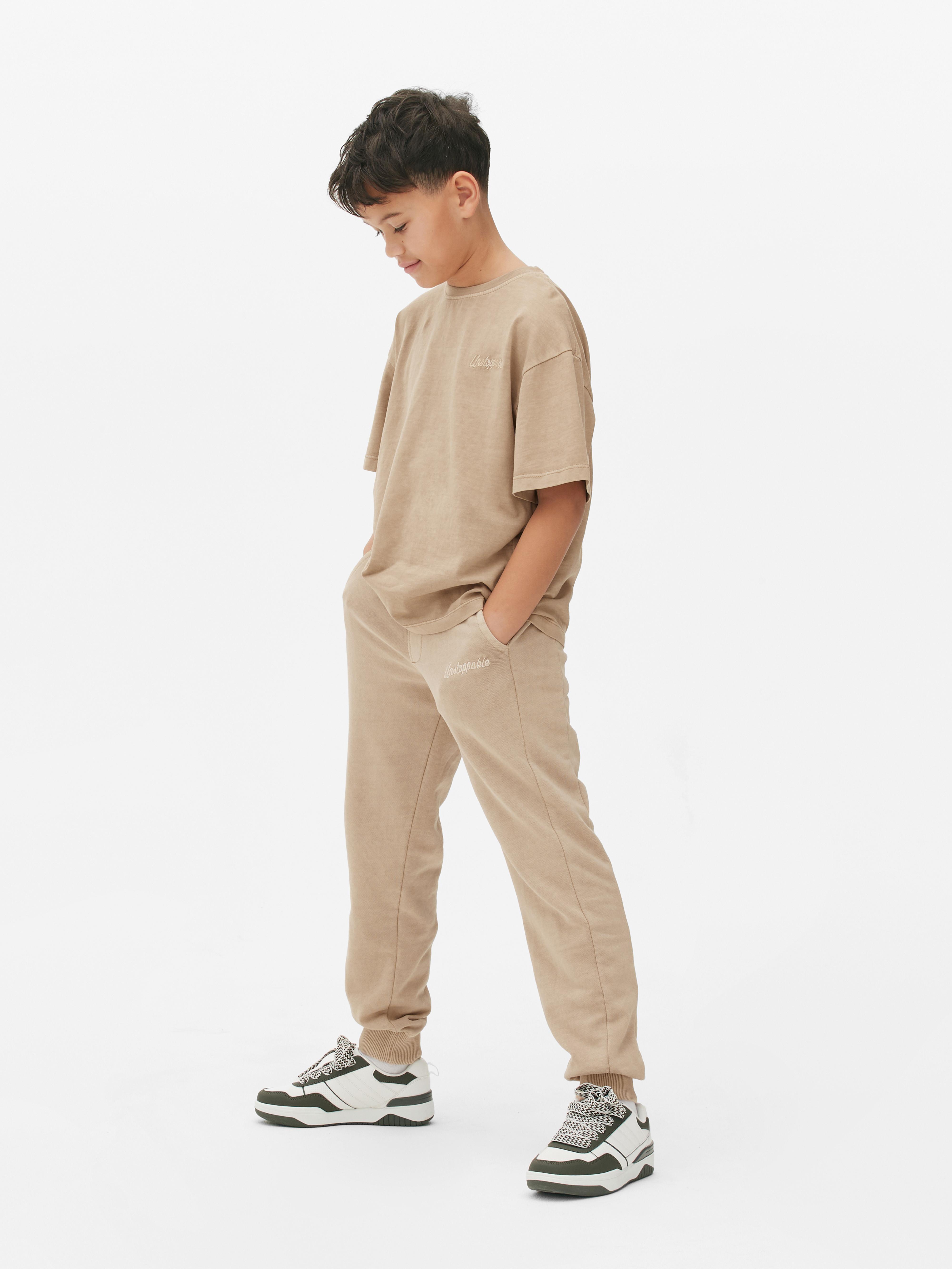 Besticktes, kurzärmeliges T-Shirt (Teeny Boys)