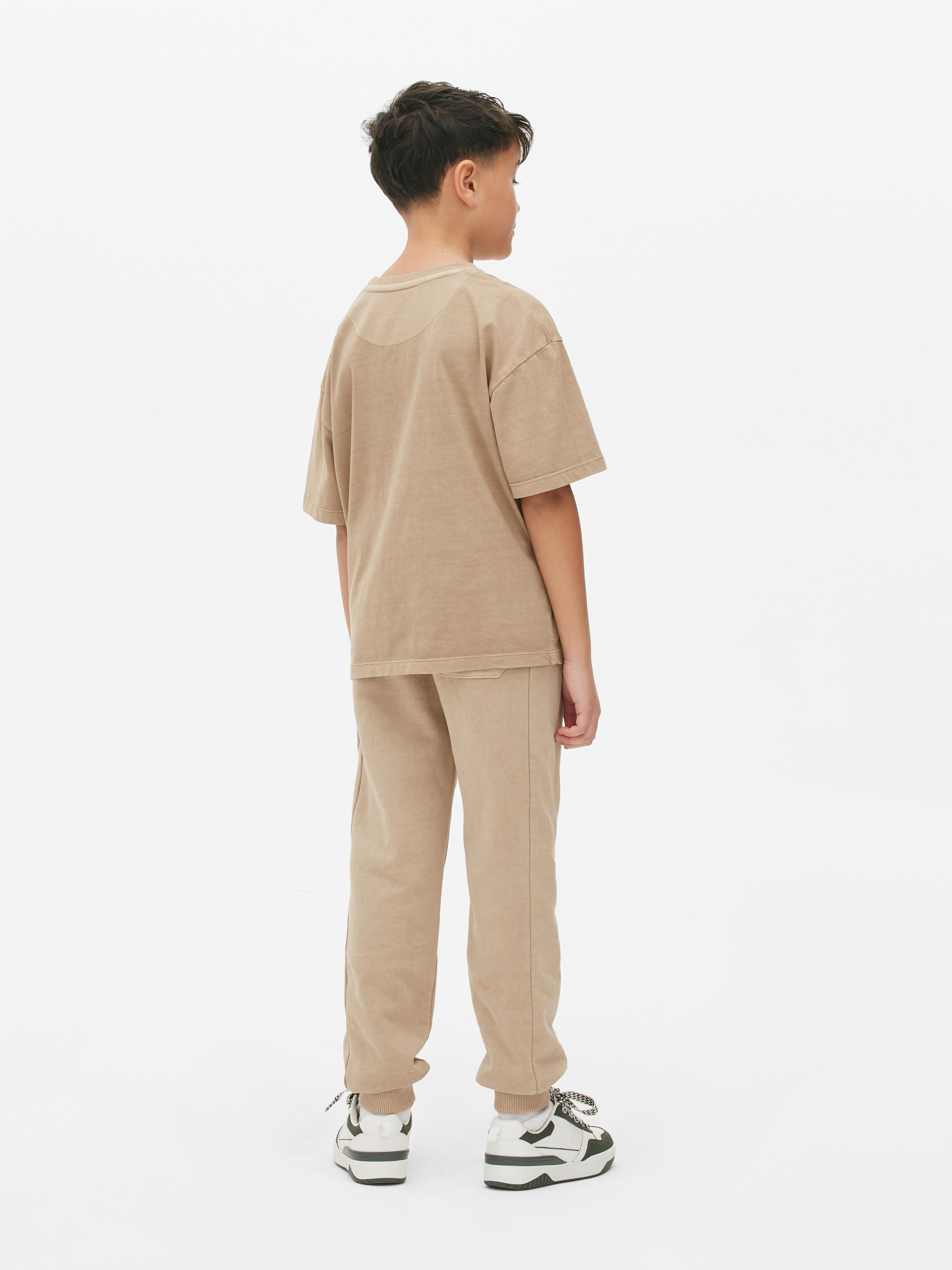 Besticktes, kurzärmeliges T-Shirt (Teeny Boys)