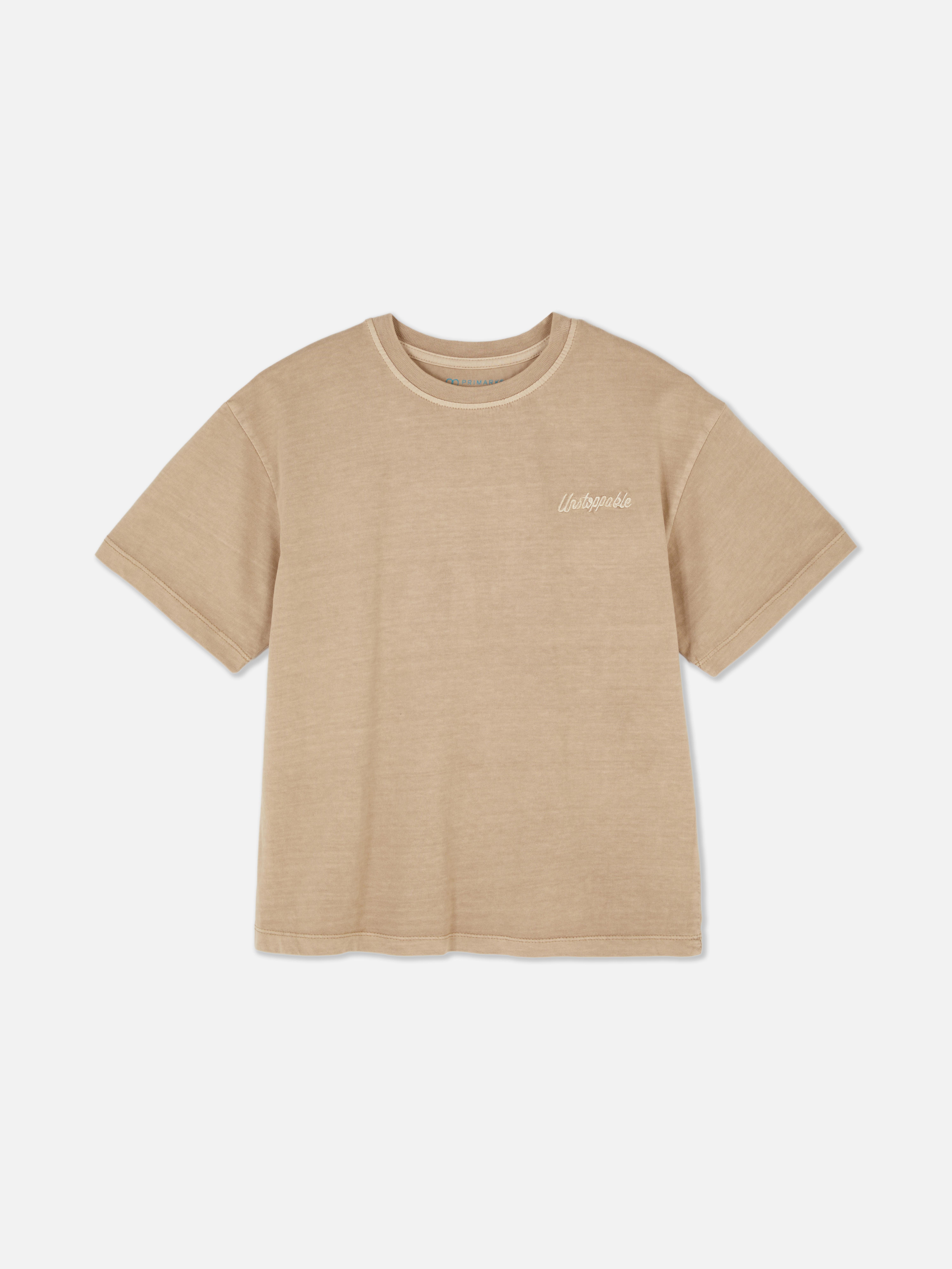 Besticktes, kurzärmeliges T-Shirt (Teeny Boys)