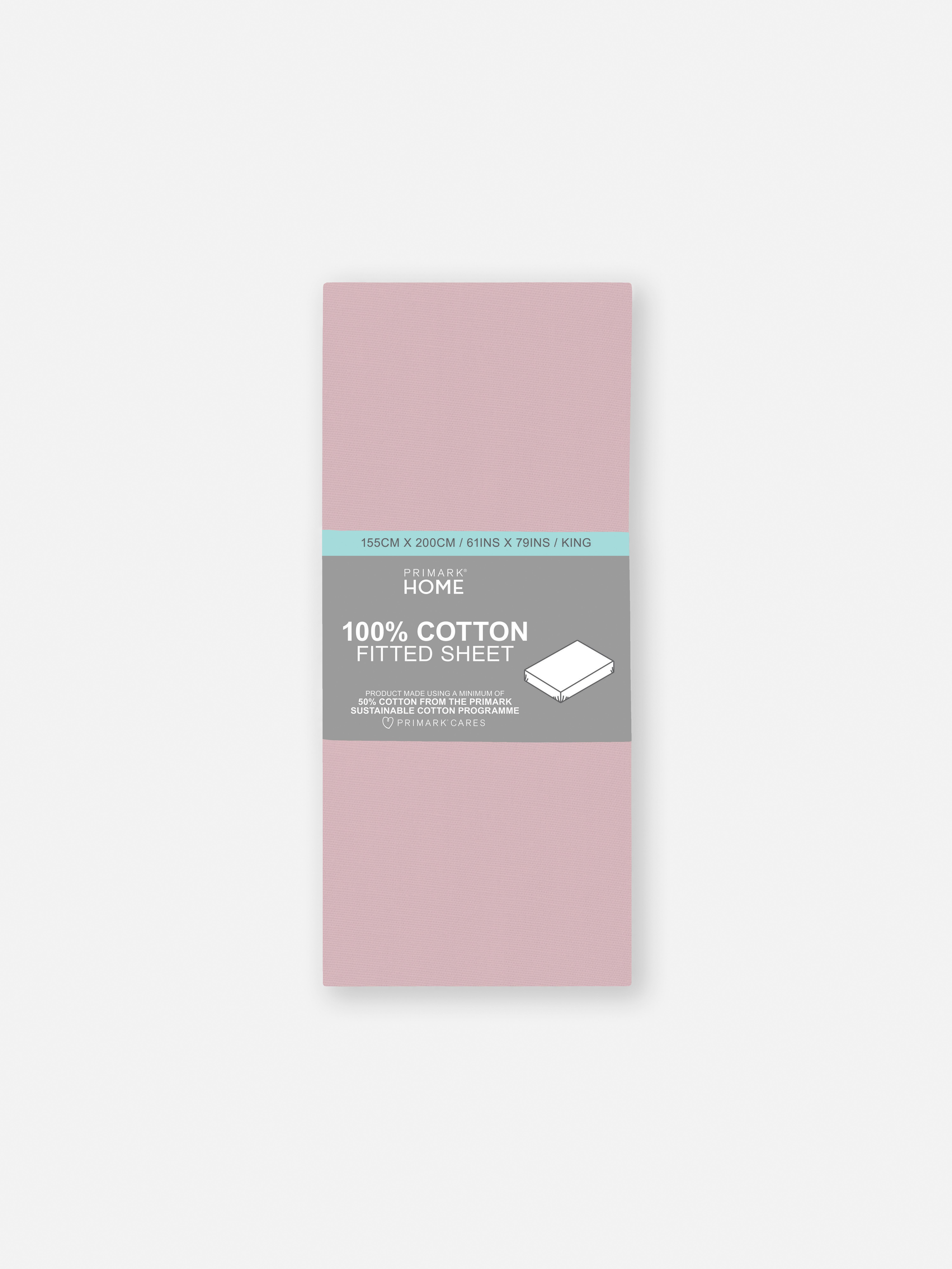 King Sateen Fitted Sheet