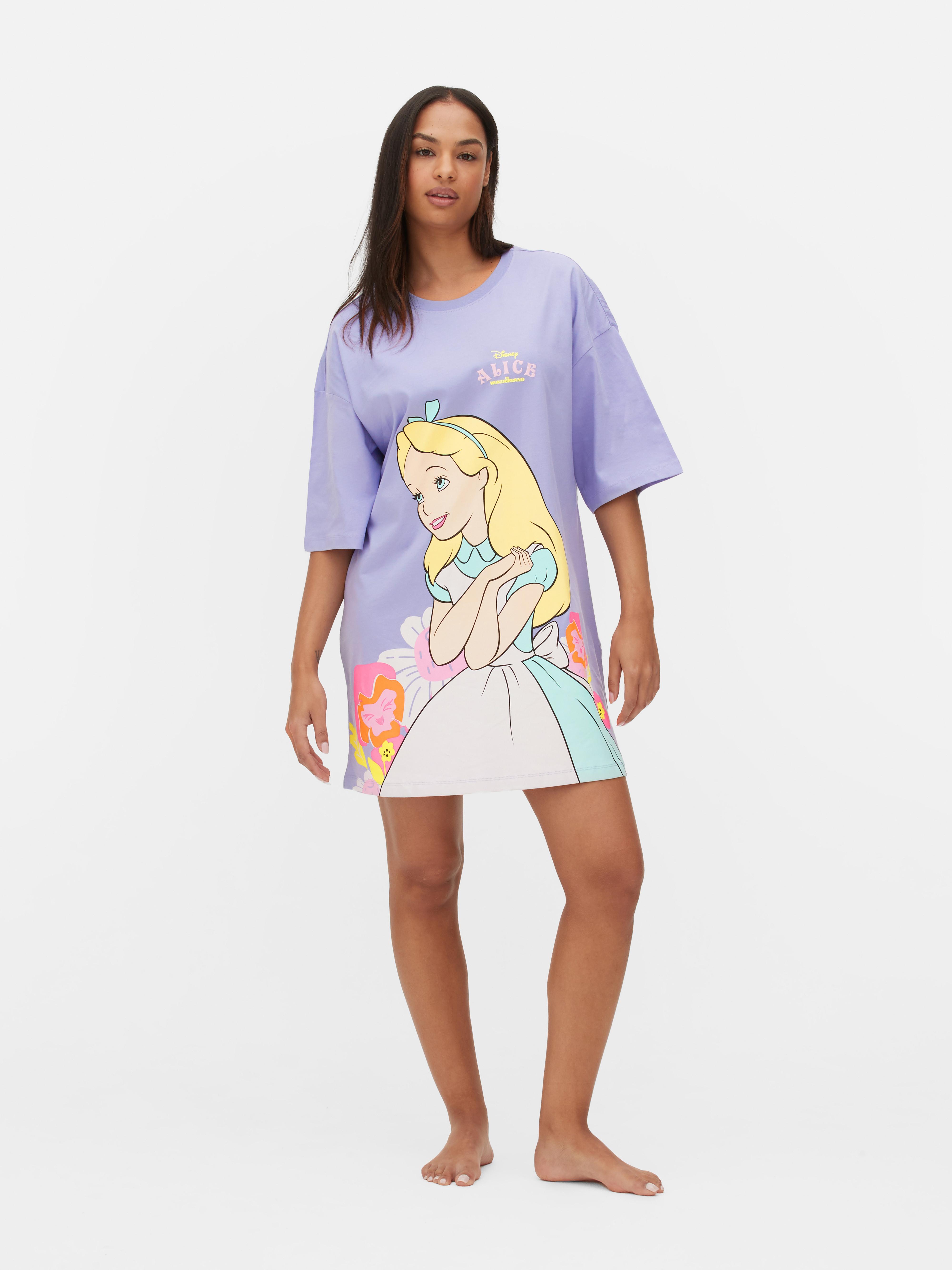 T shirt de nuit oversize Disney Alice au pays des merveilles Primark