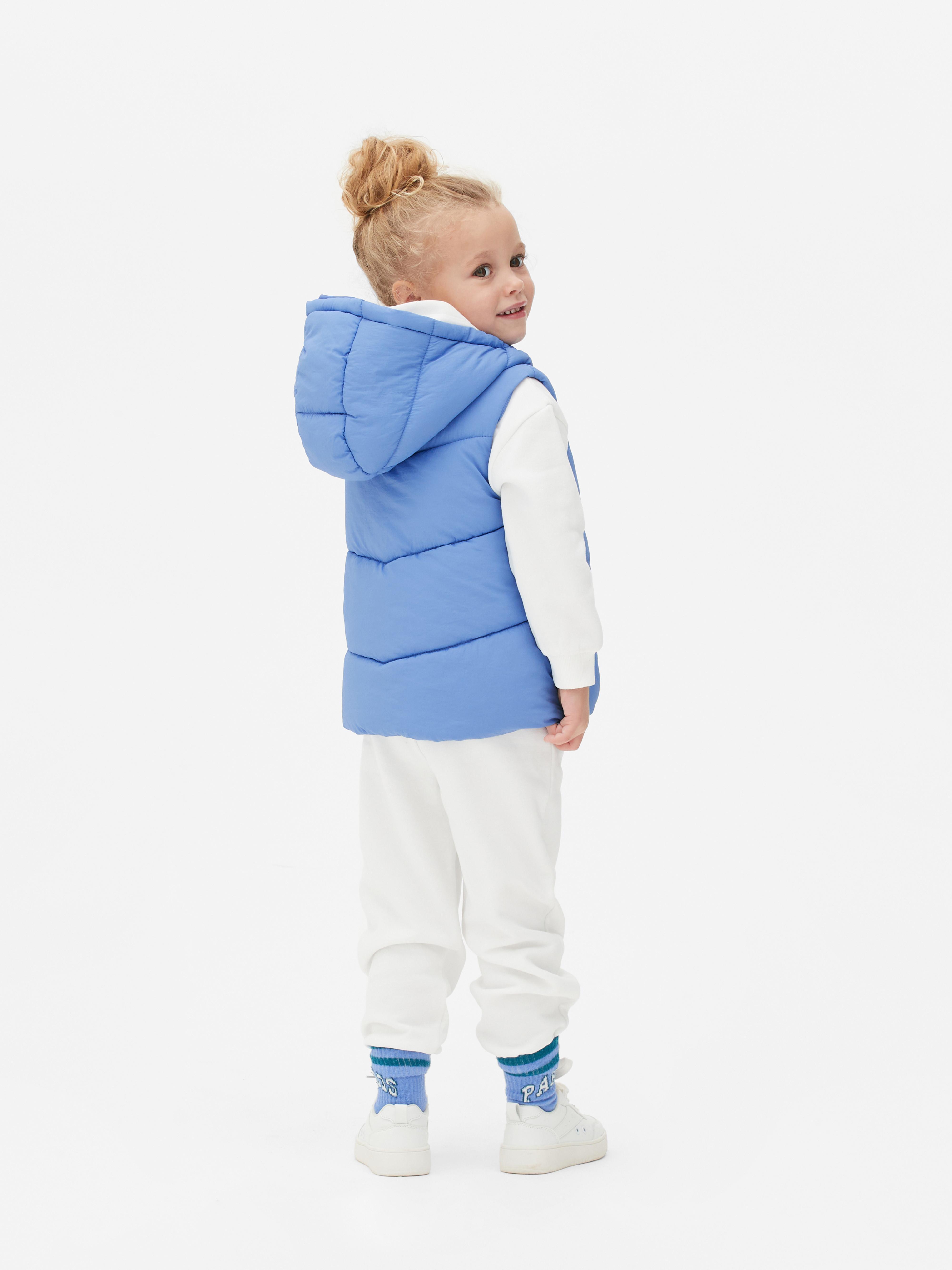 Chaleco acolchado largo con capucha - NOVEDADES - Niña - Niños