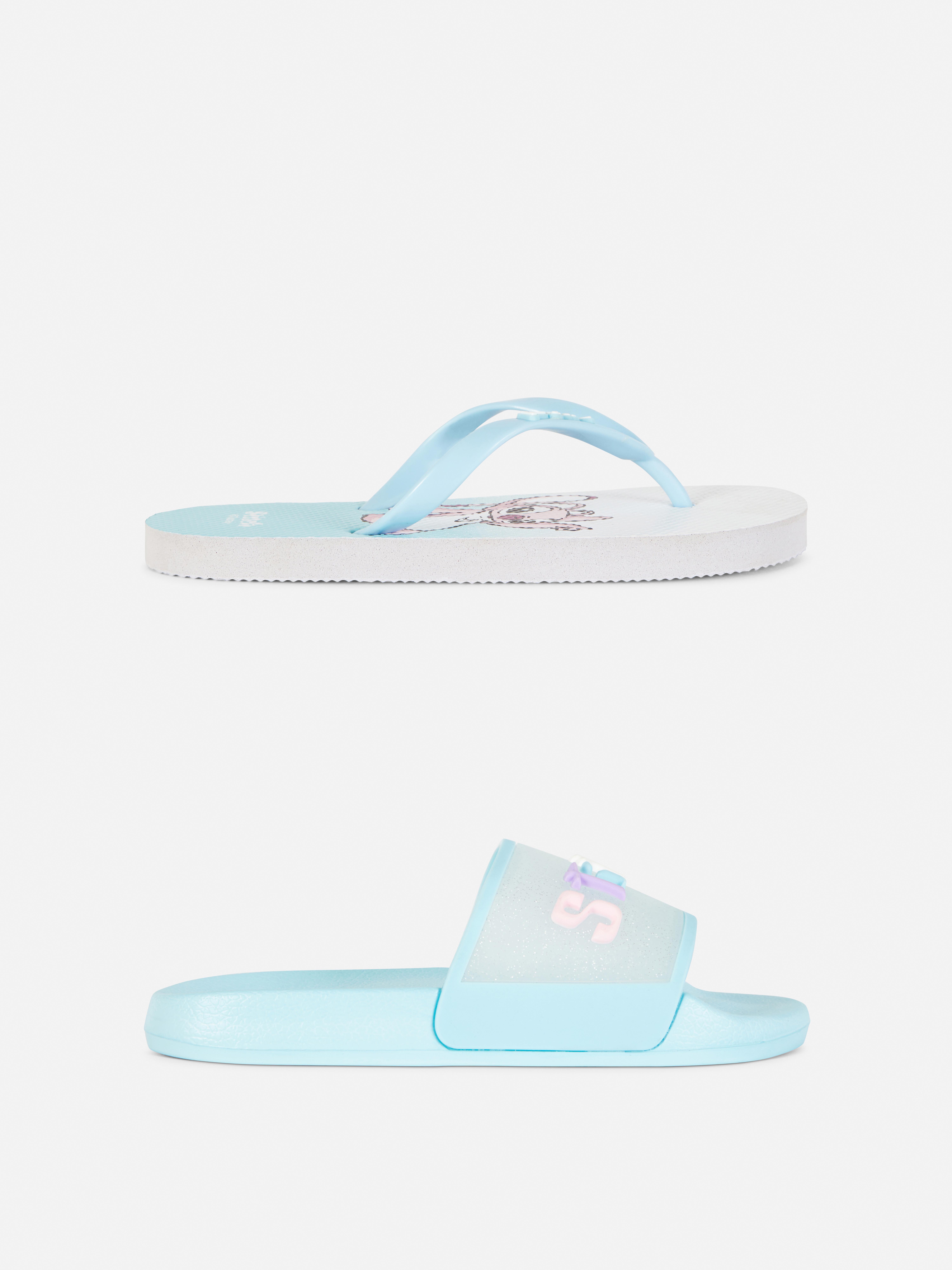 Pack de 2 chanclas de Lilo y Stitch de Disney