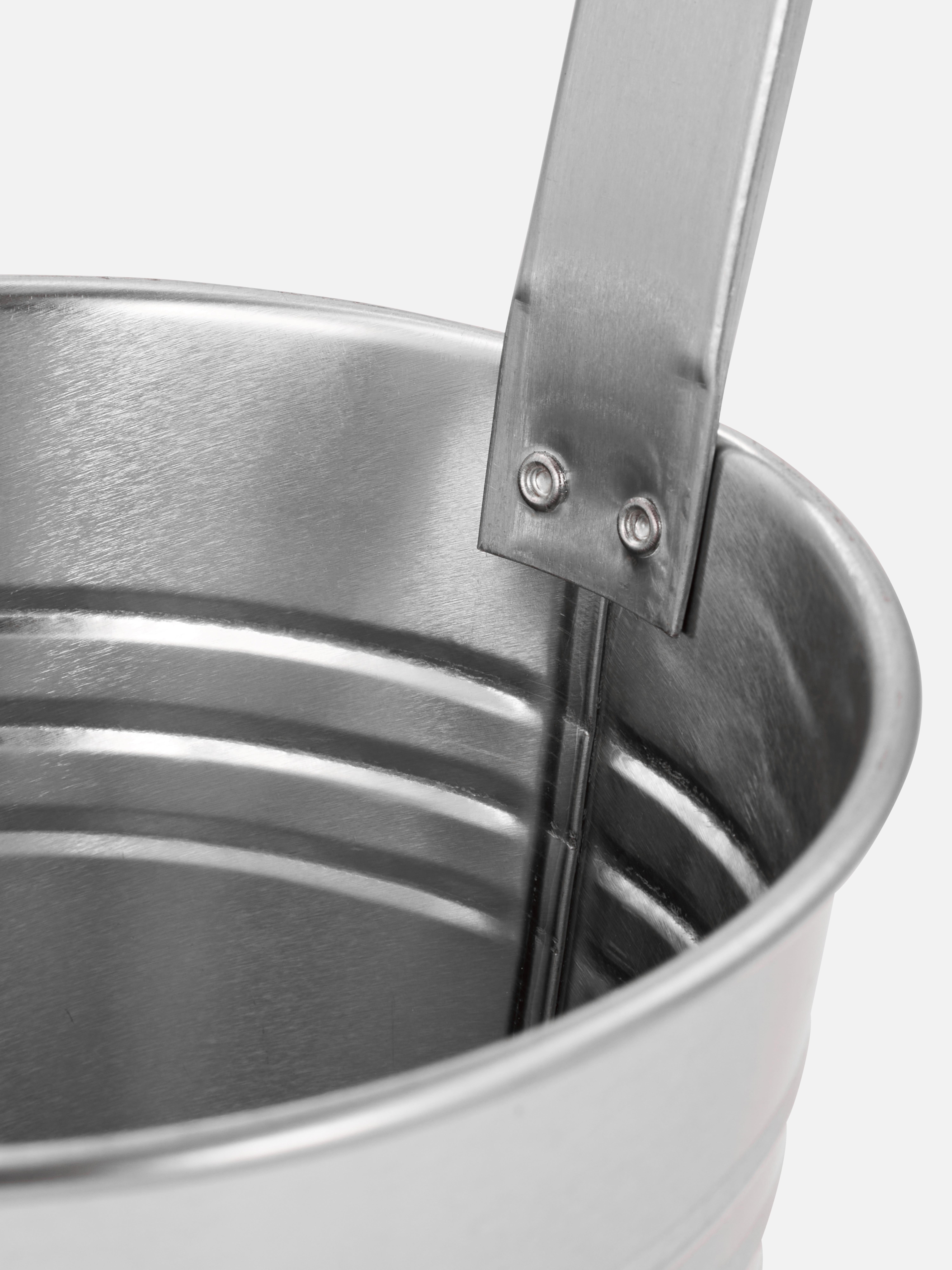 Silver Hanging Metal Plant Pot Primark