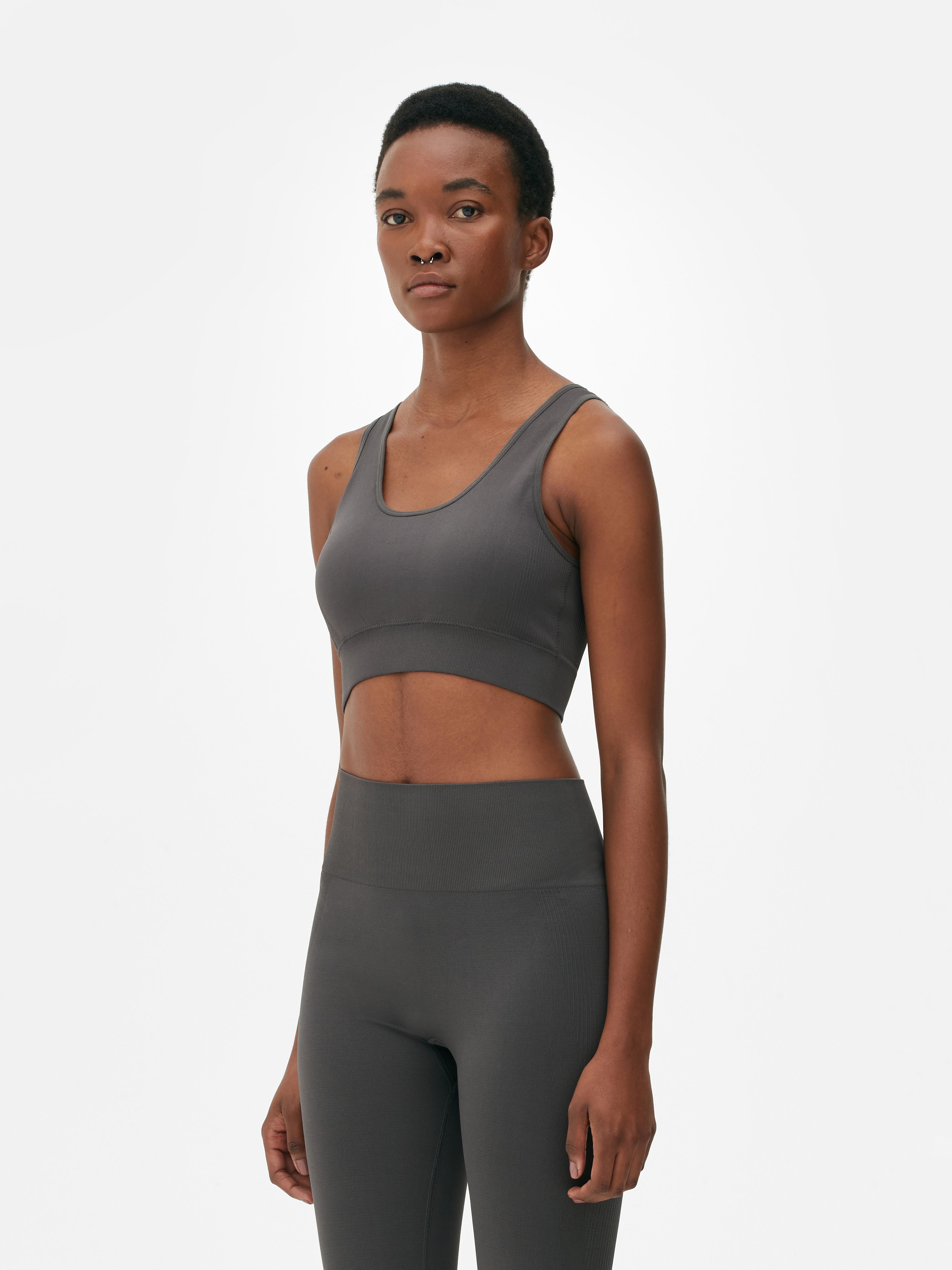 Primark, Intimates & Sleepwear, Primark Workout Line Grey Pink Sports Bra