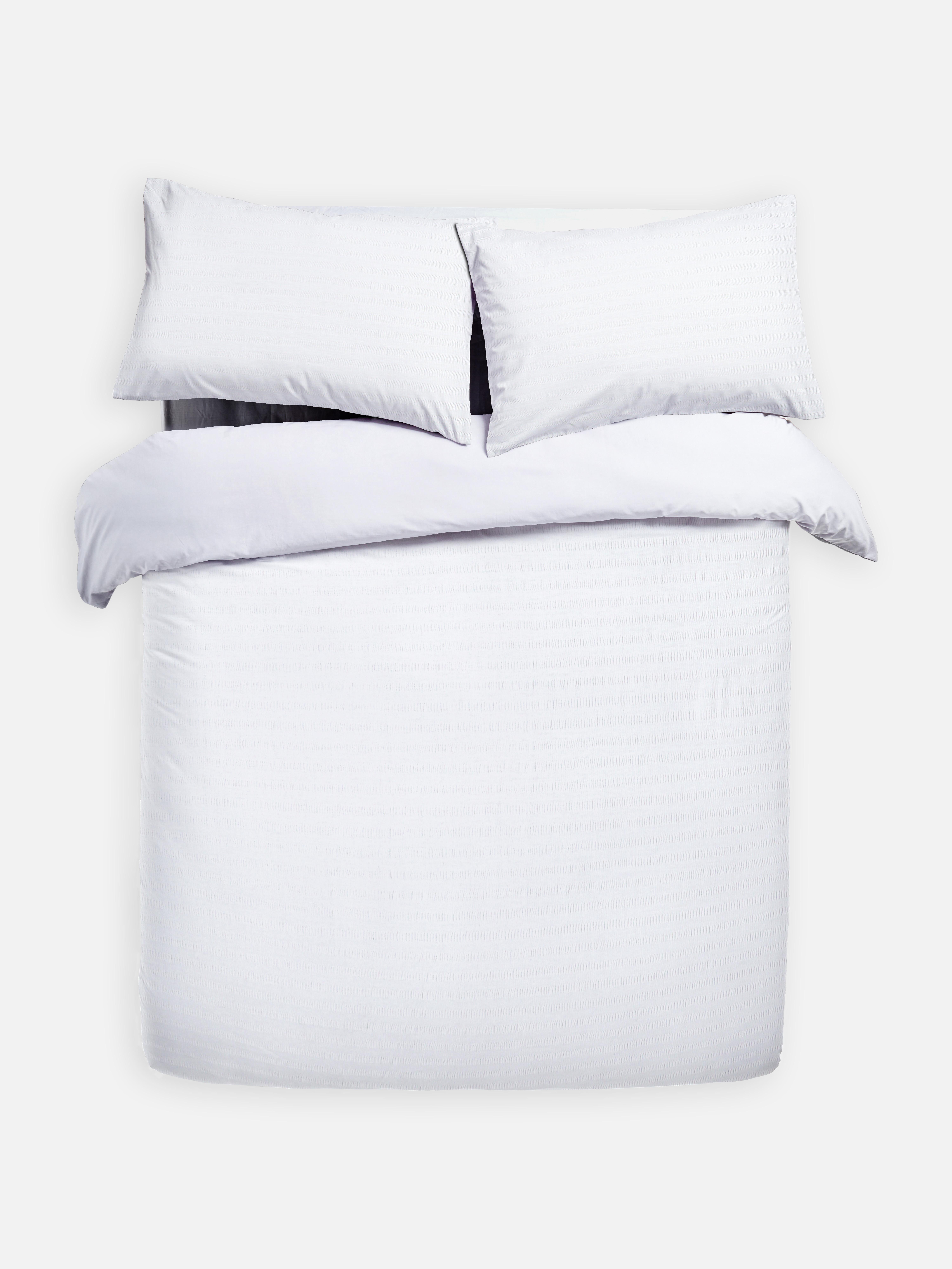 Seersucker Double Duvet Cover