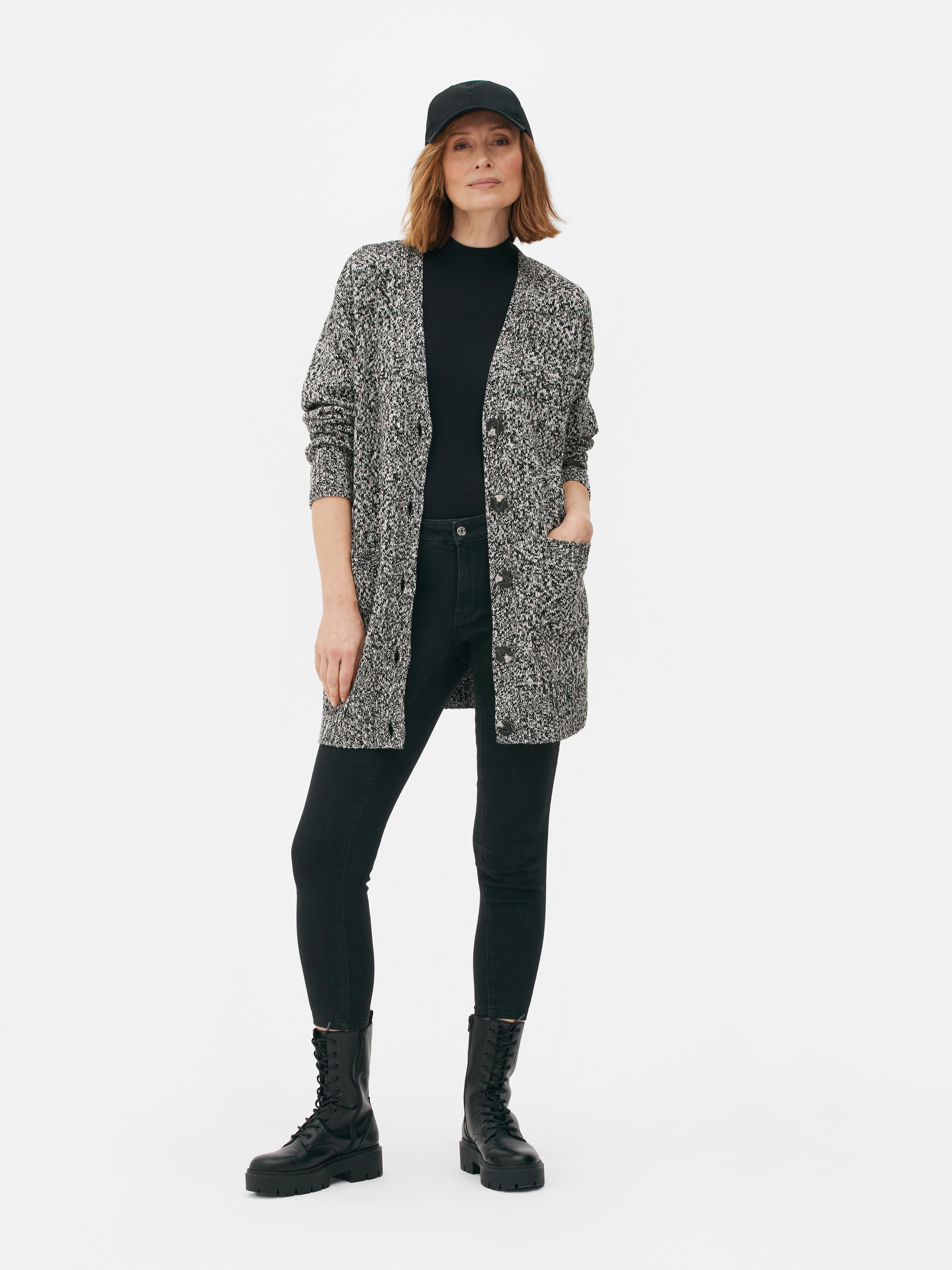 Paula Echevarría Marl Knit Cardigan