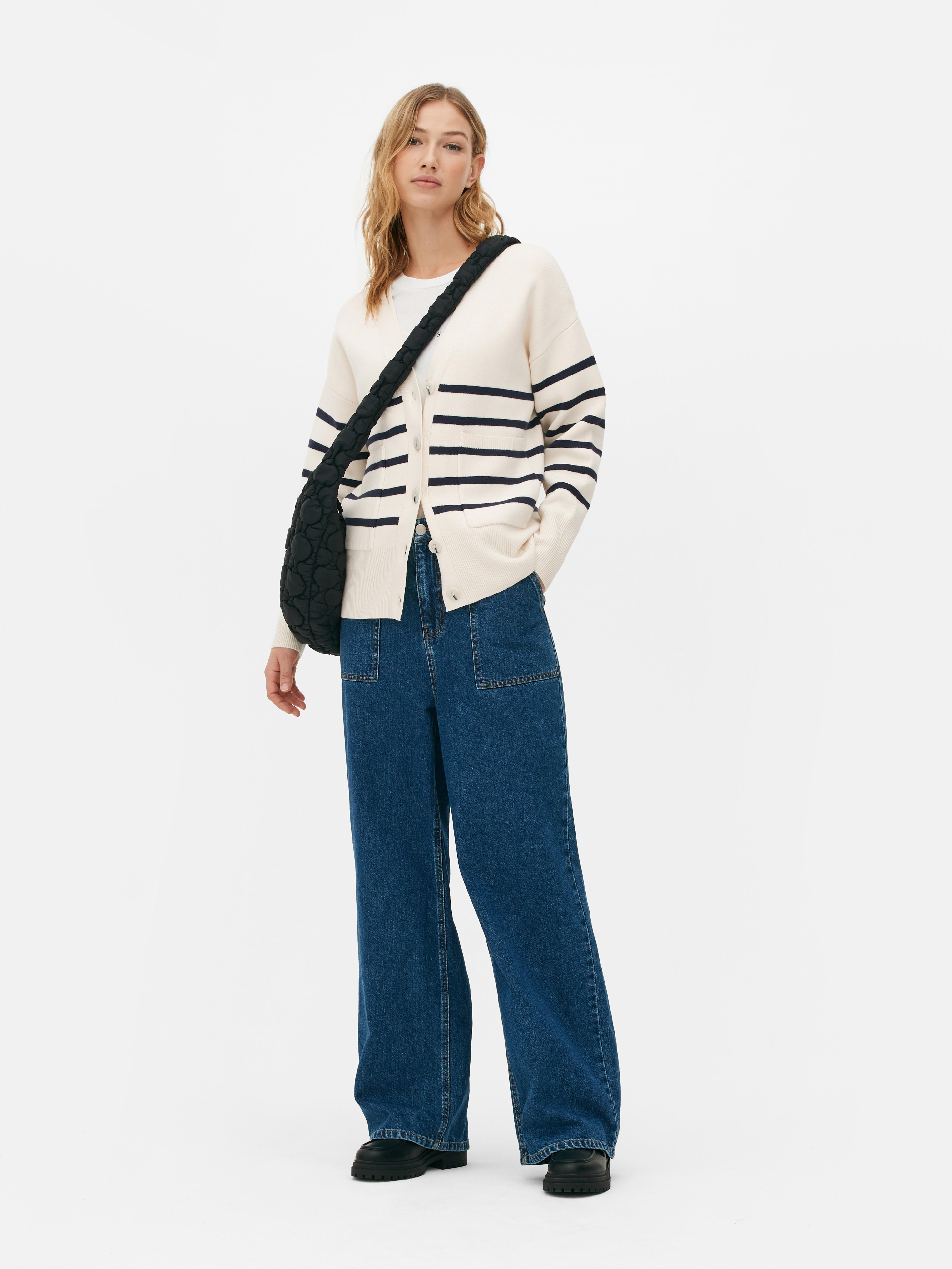 Paula Echevarría Stripe Cardigan