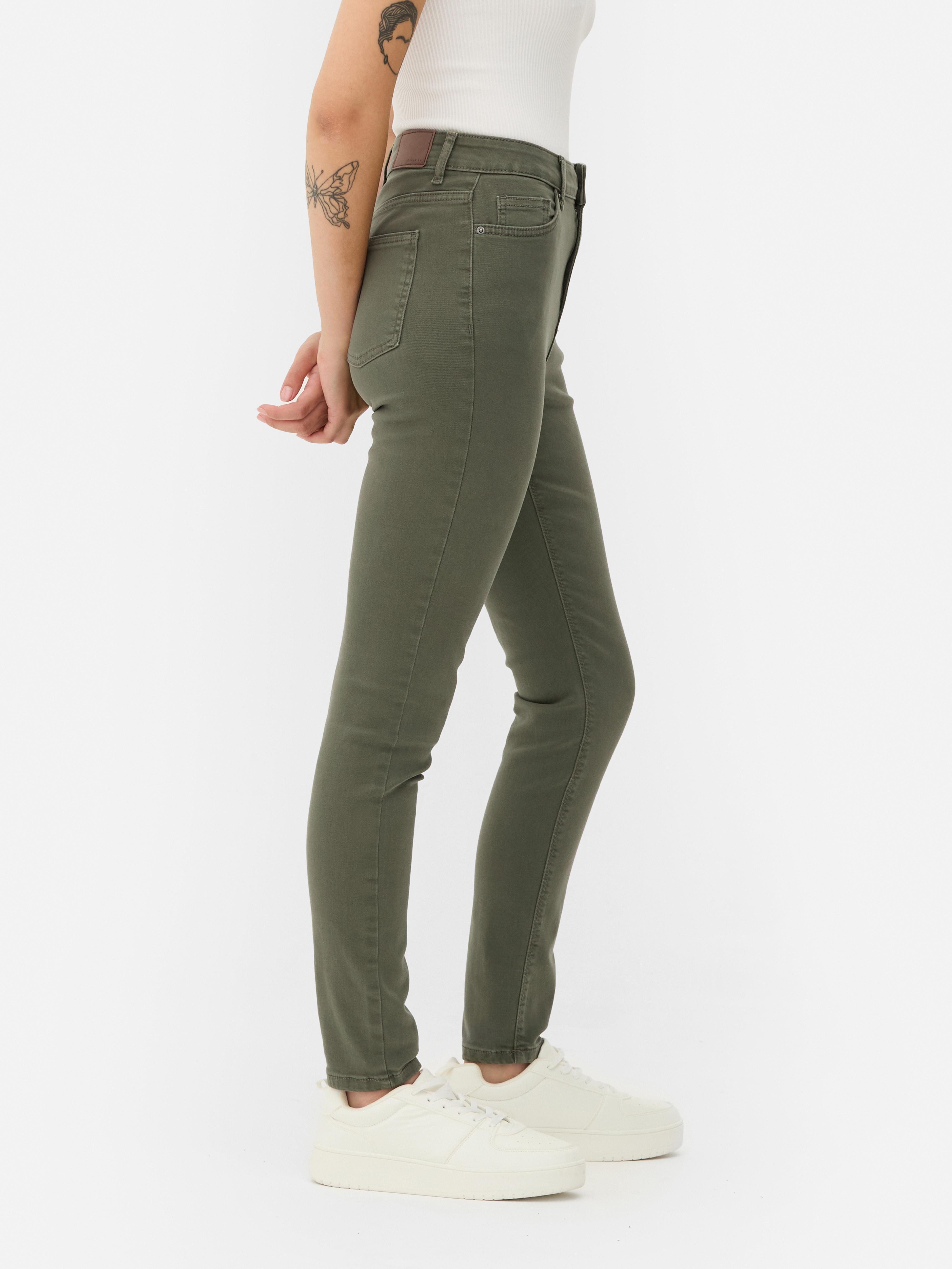 High-Waisted Skinny Jeans