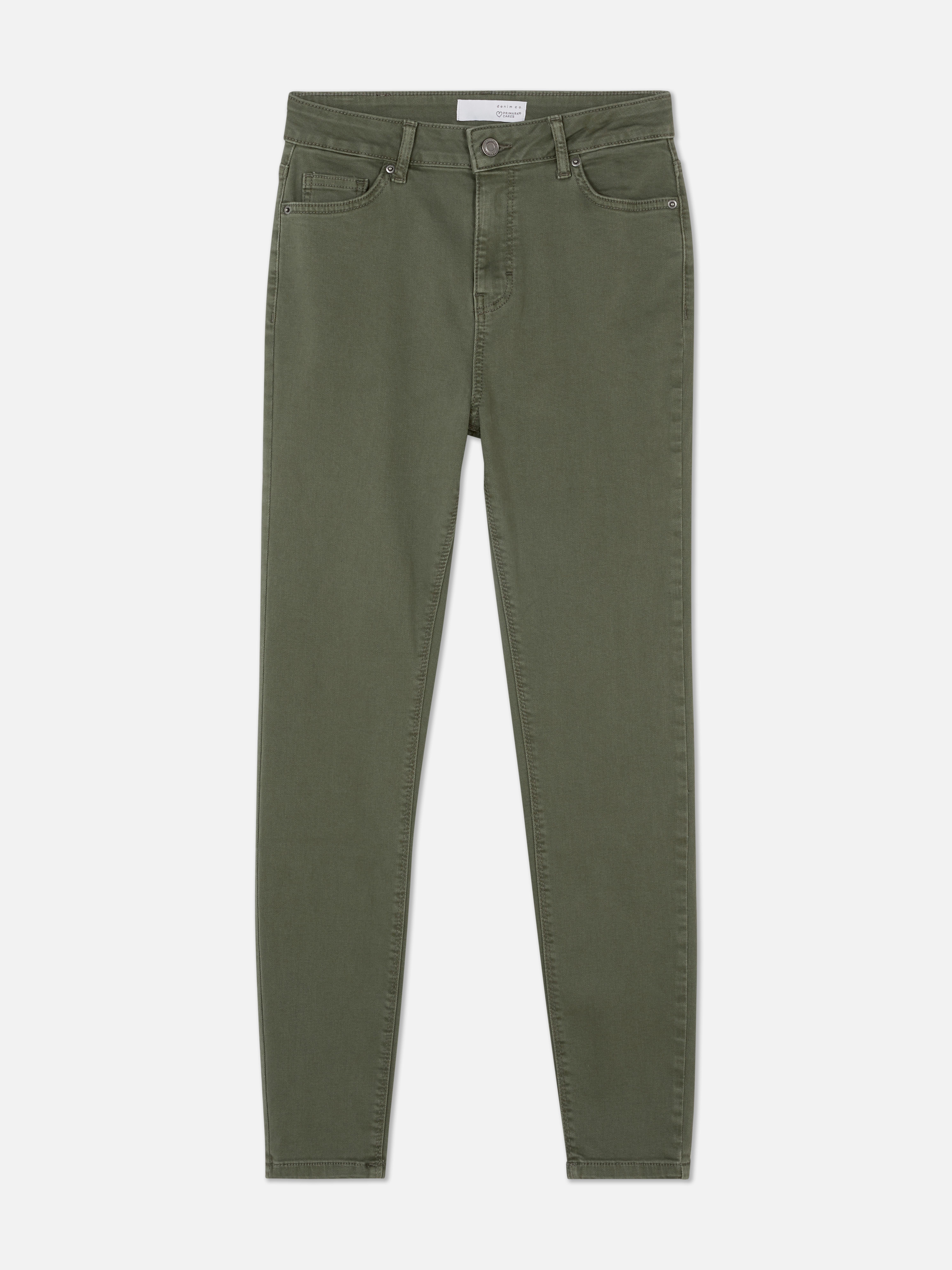High-Waisted Skinny Jeans