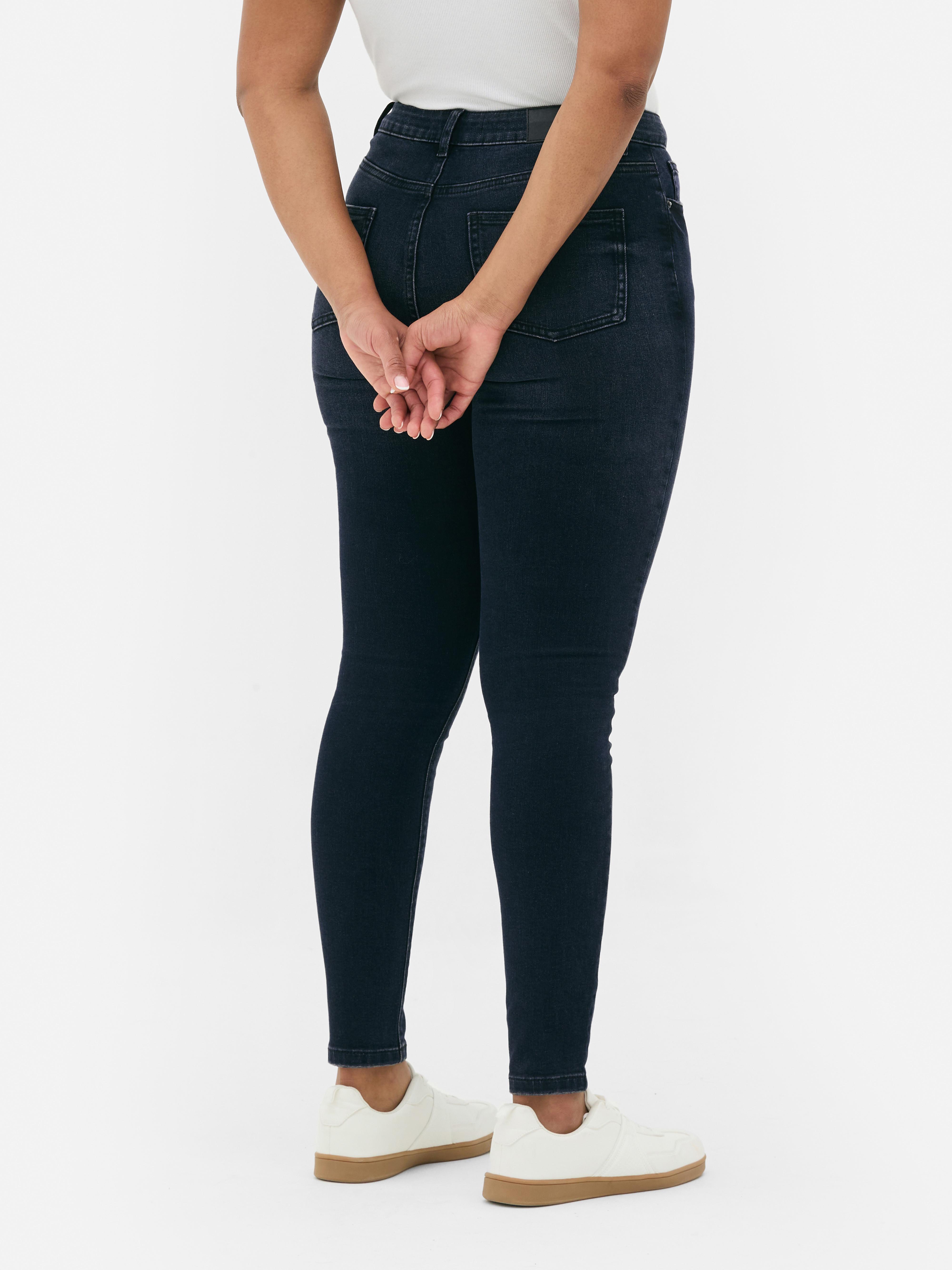 High-Waisted Skinny Jeans