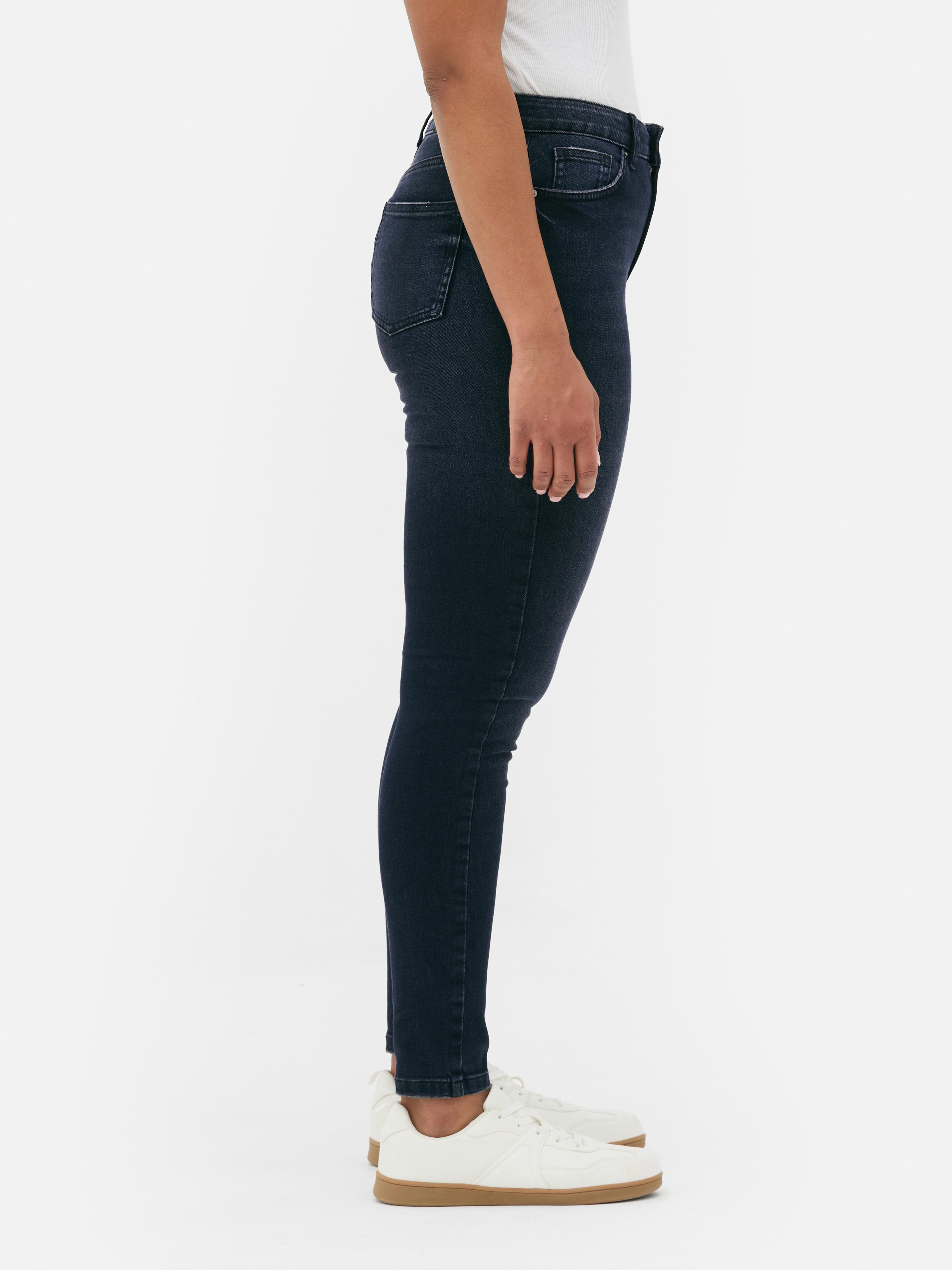 High-Waisted Skinny Jeans