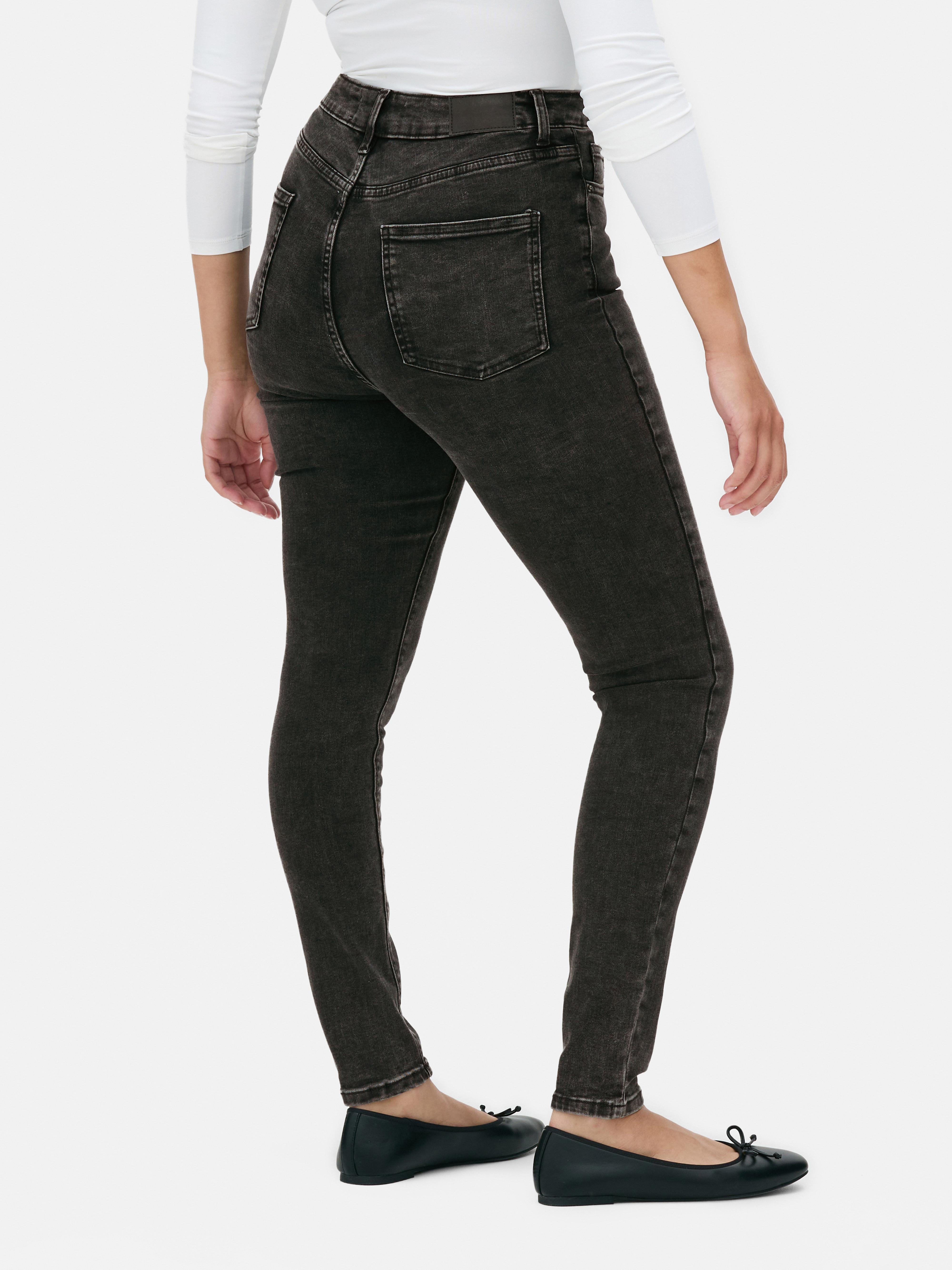 Jeans skinny a vita alta