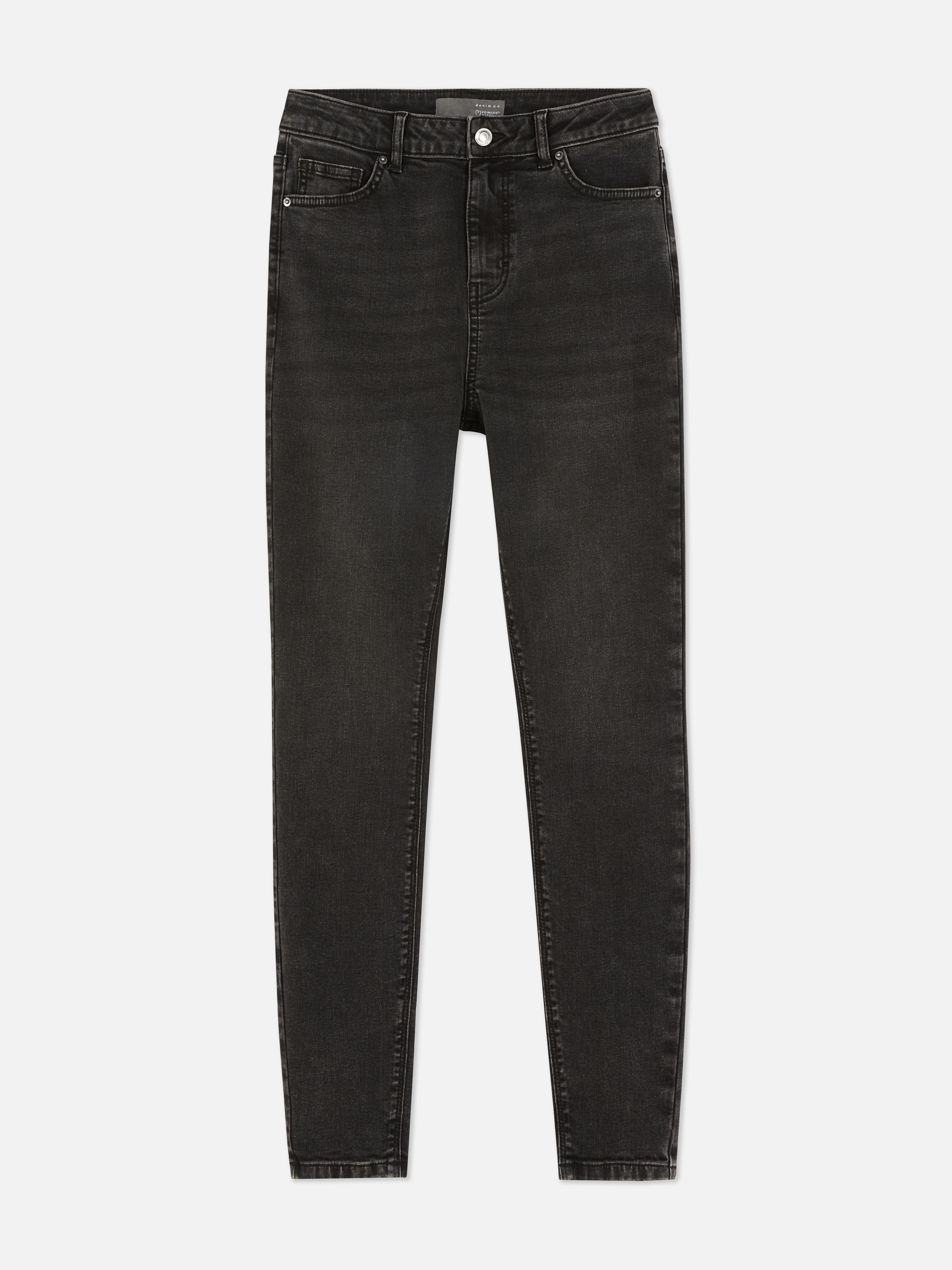 Jeans skinny a vita alta